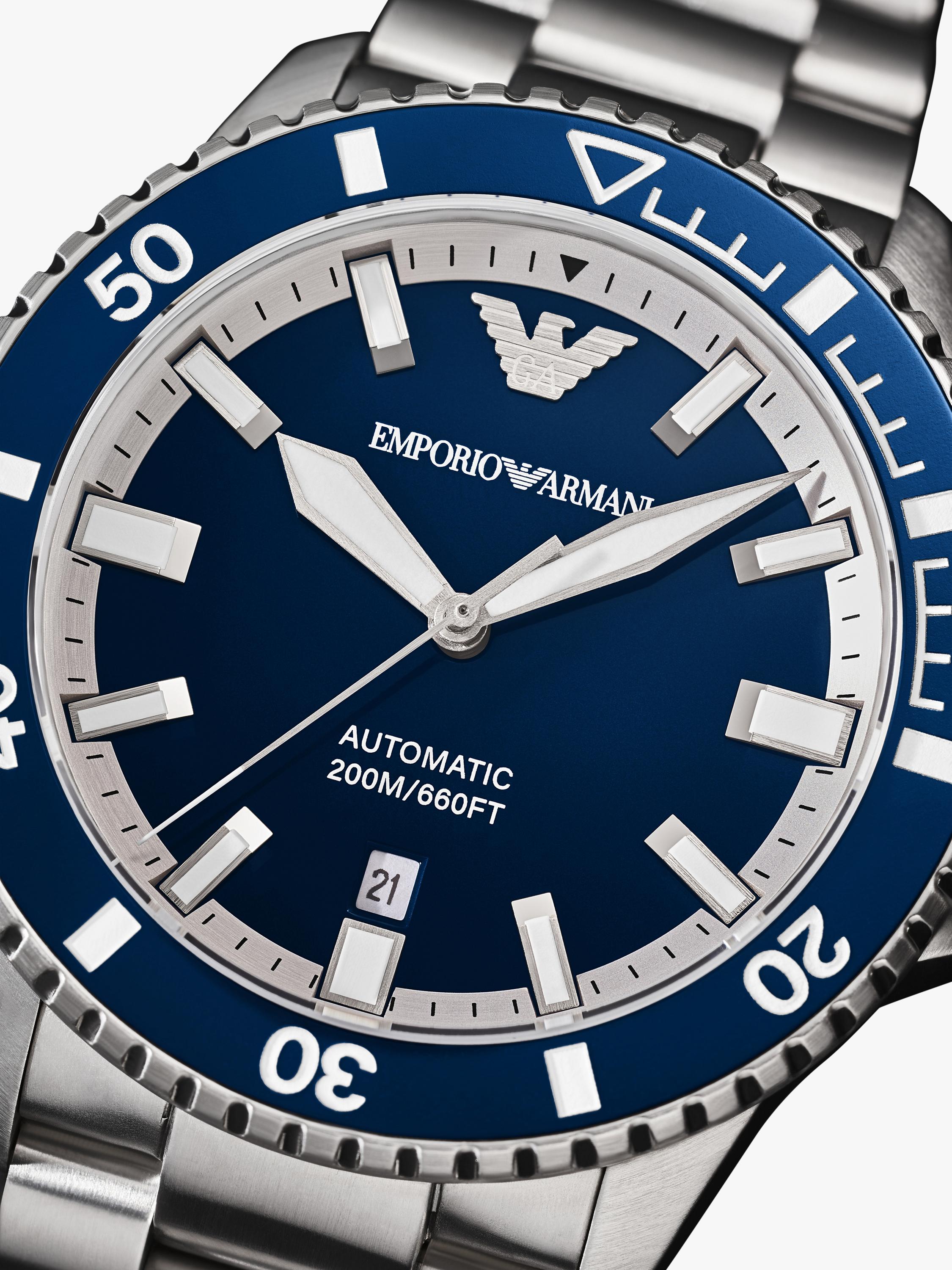 AR60087 Men's Sea Explorer Bracelet Watch, Blue