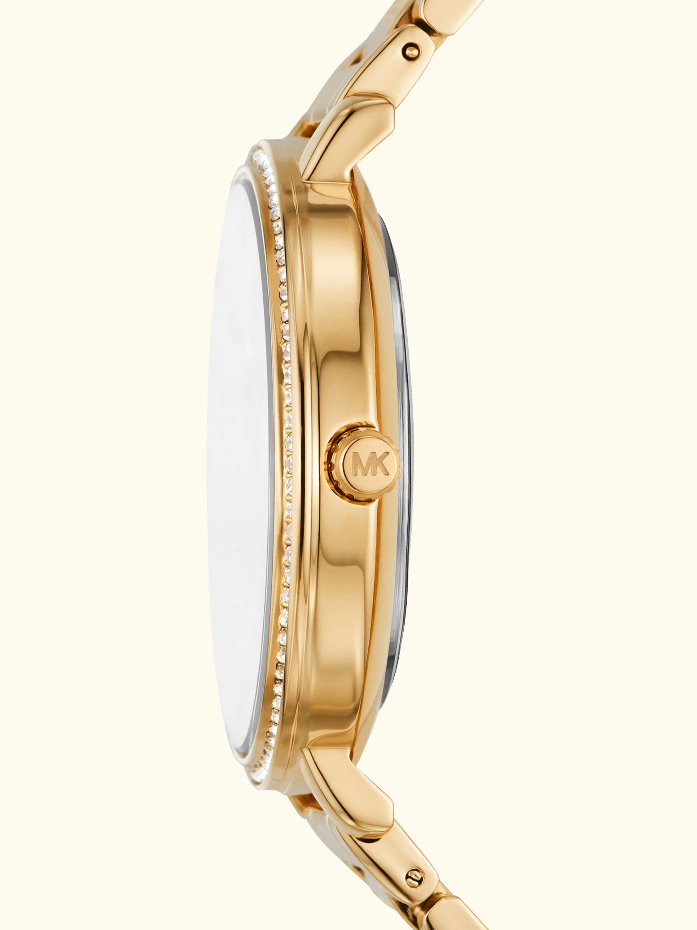 MK4916 Women's Stainless Steel Cubic Zirconia Watch