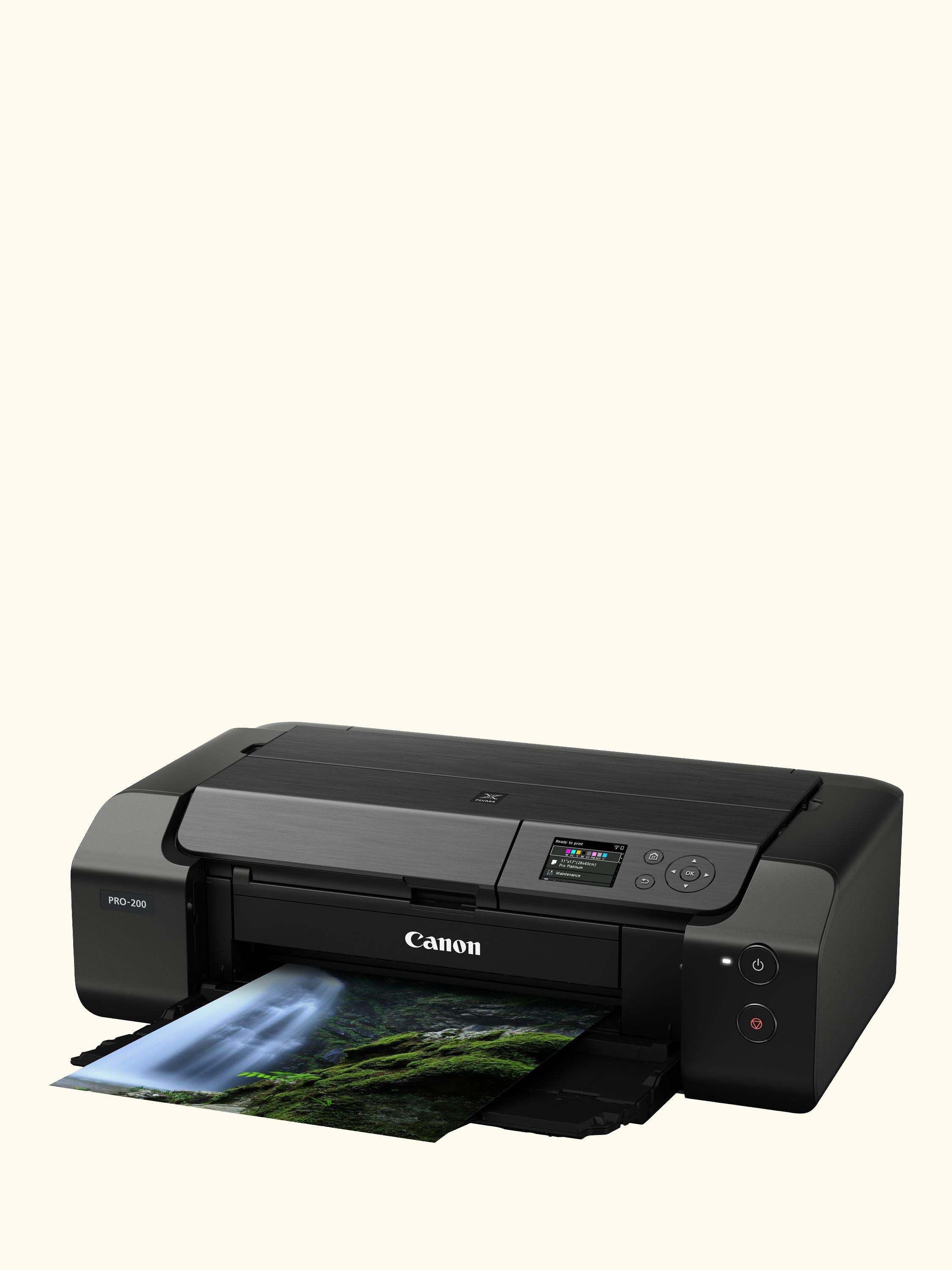 PIXMA PRO-200S A3+ Wireless Wi-Fi Photo Printer, Black