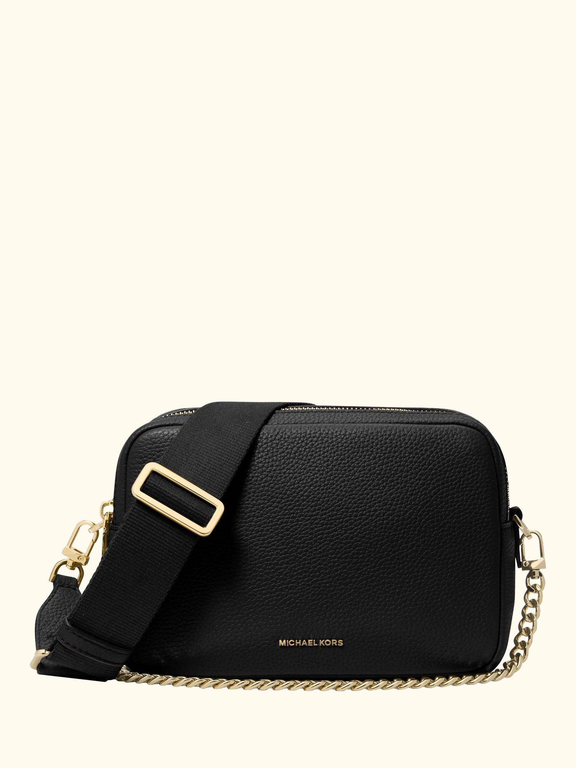 Bryant Leather Crossbody Bag, Black