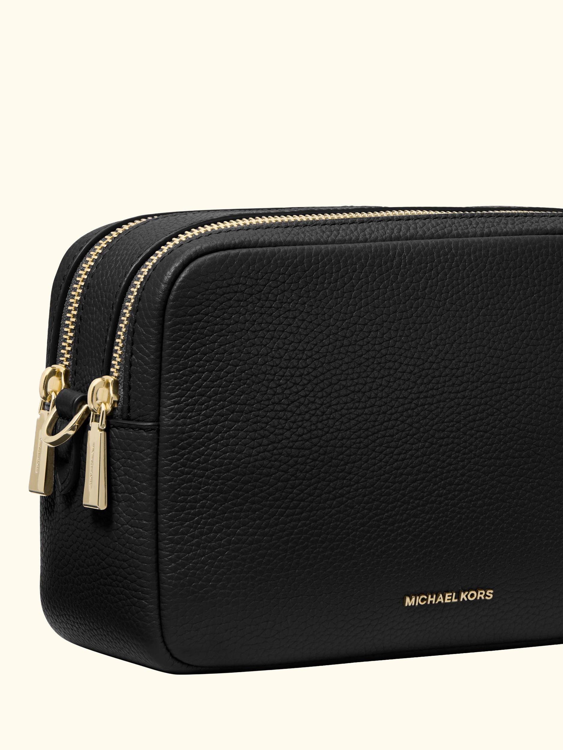 Bryant Leather Crossbody Bag, Black
