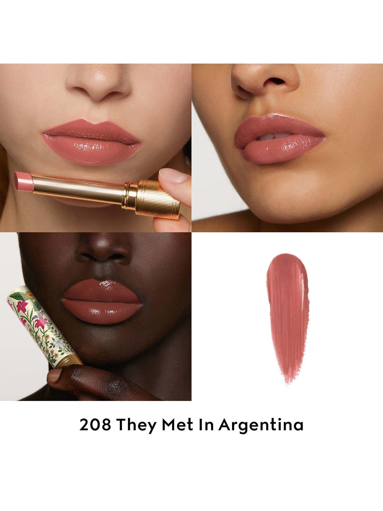 Flora Gorgeous Gardenia Rouge De Beauté Brillant Limited Edition Lipstick, 208 They Met In Argentina