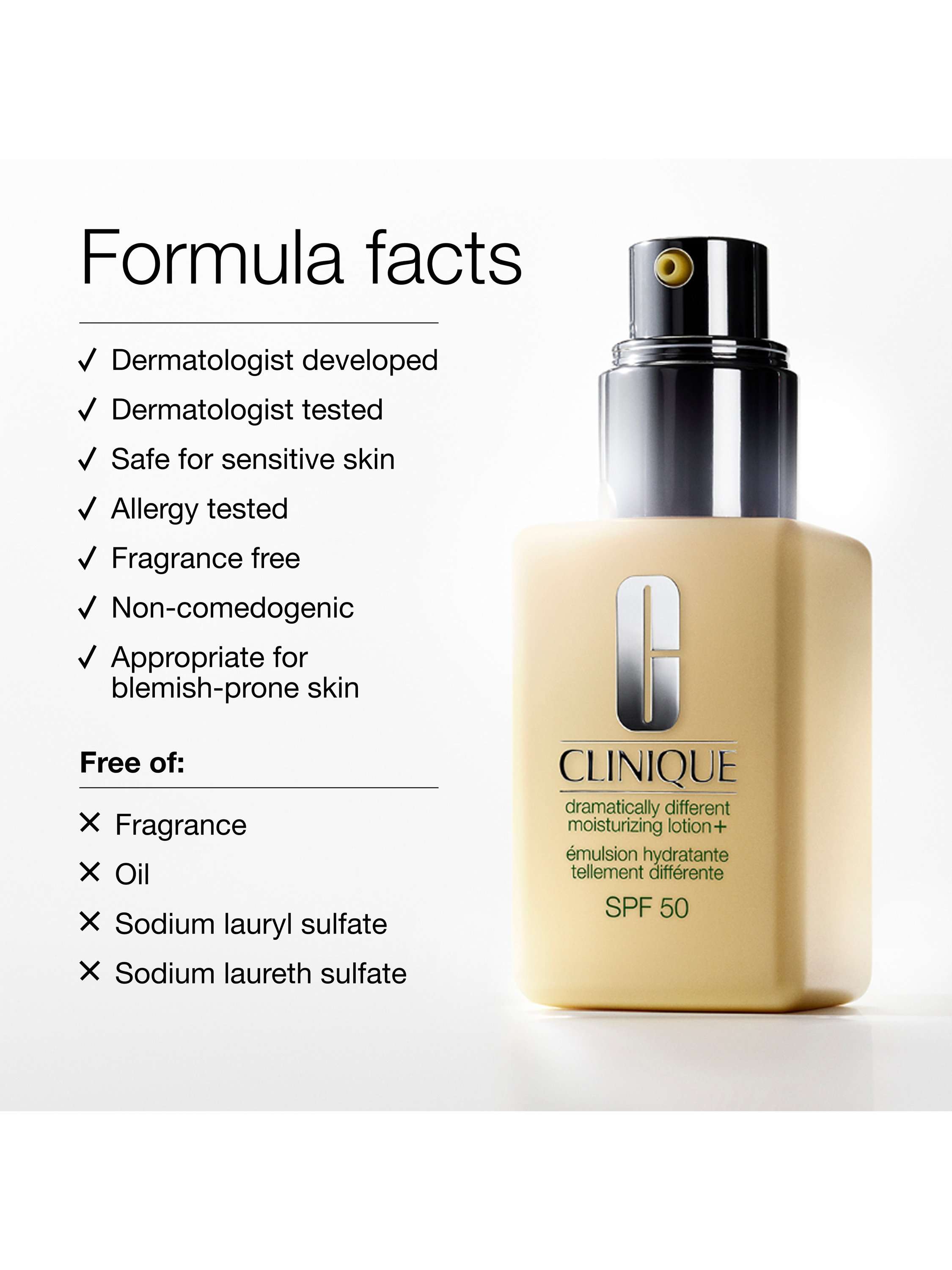 Dramatically Different Moisturising Lotion+ SPF 50