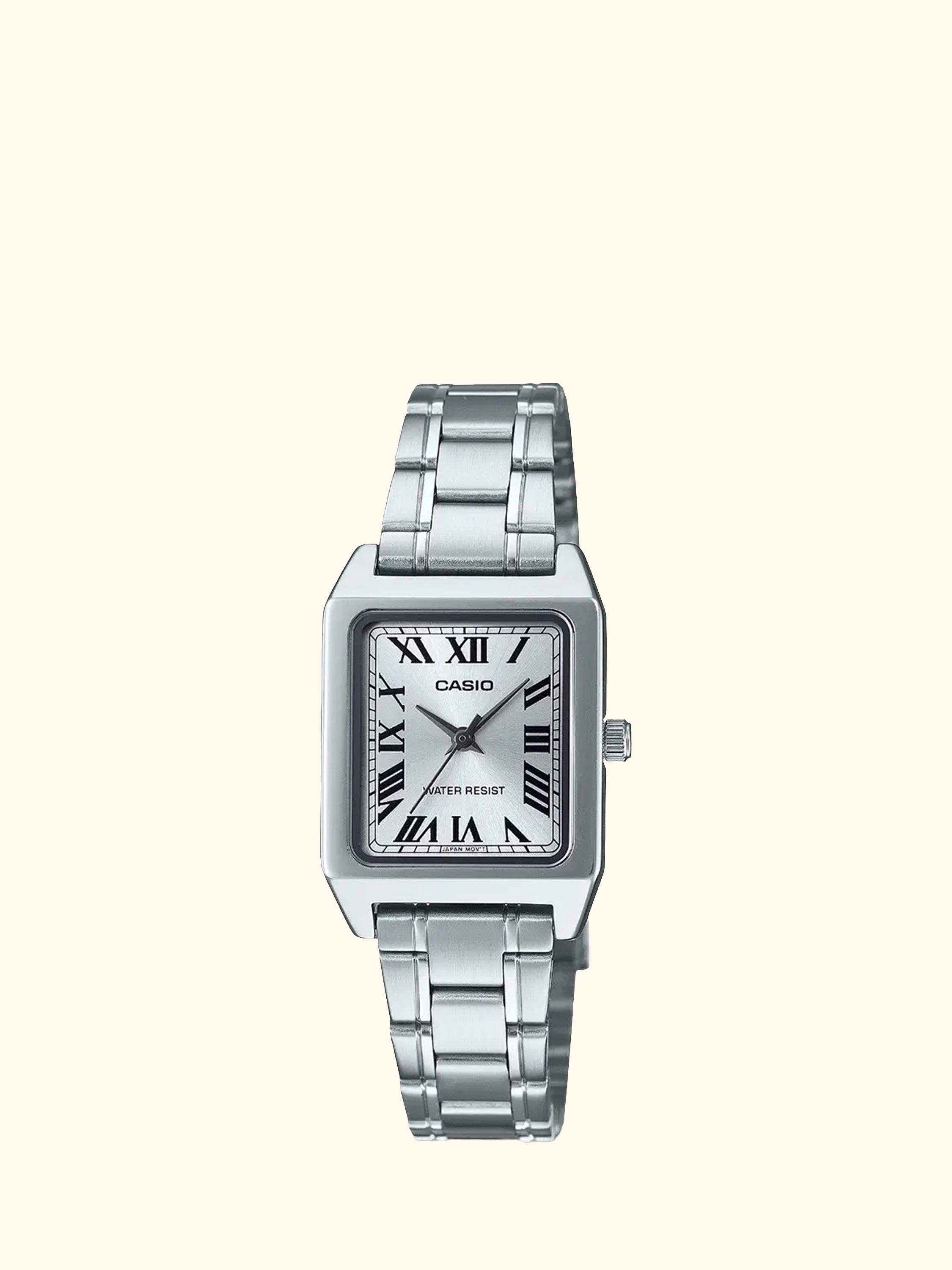 LTP-B150D-7BEF Unisex Analogue Bracelet Strap Watch, Silver