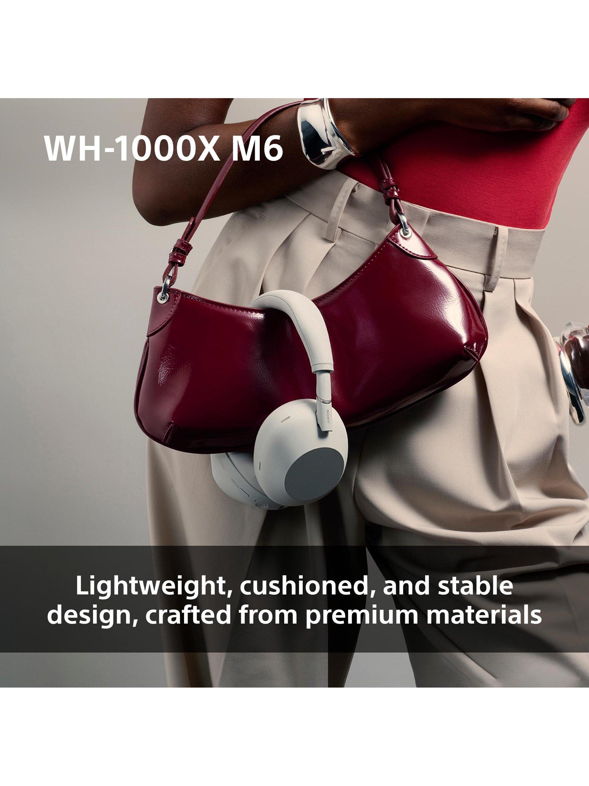 WH-1000XM6 Noise Cancelling Wireless Bluetooth High Resolution Audio Over-Ear Headphones with Mic/Remote
