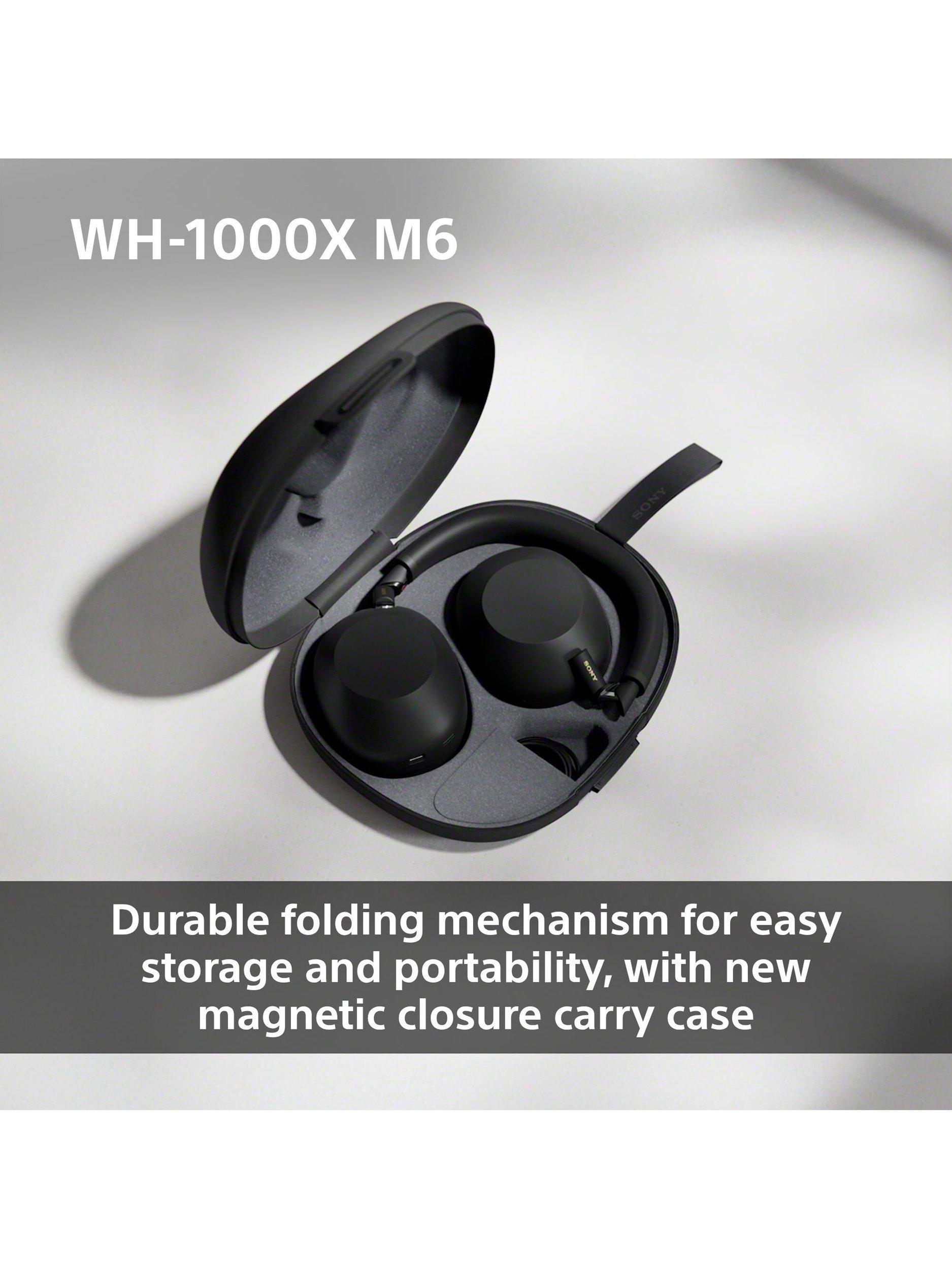 WH-1000XM6 Noise Cancelling Wireless Bluetooth High Resolution Audio Over-Ear Headphones with Mic/Remote
