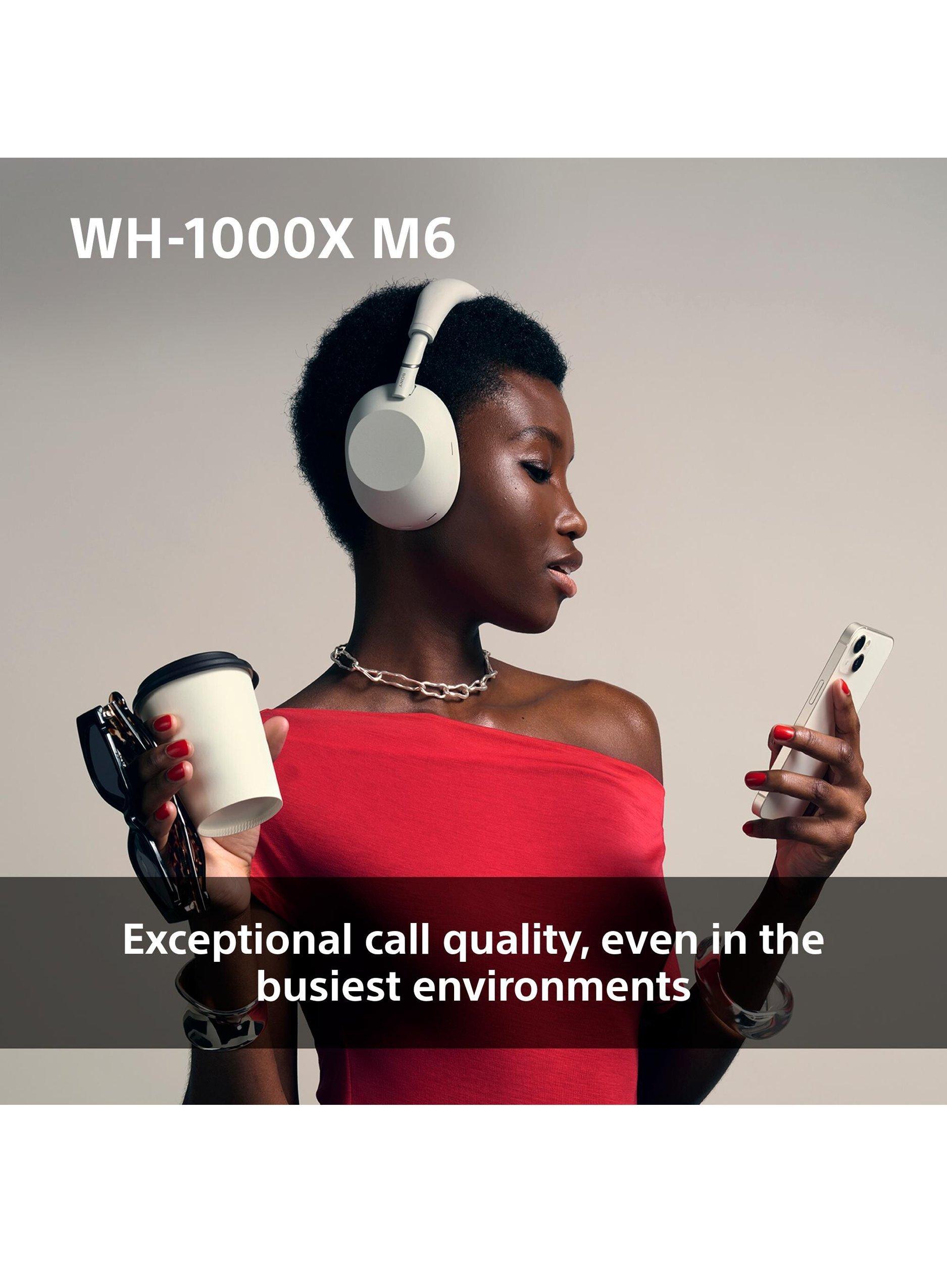 WH-1000XM6 Noise Cancelling Wireless Bluetooth High Resolution Audio Over-Ear Headphones with Mic/Remote