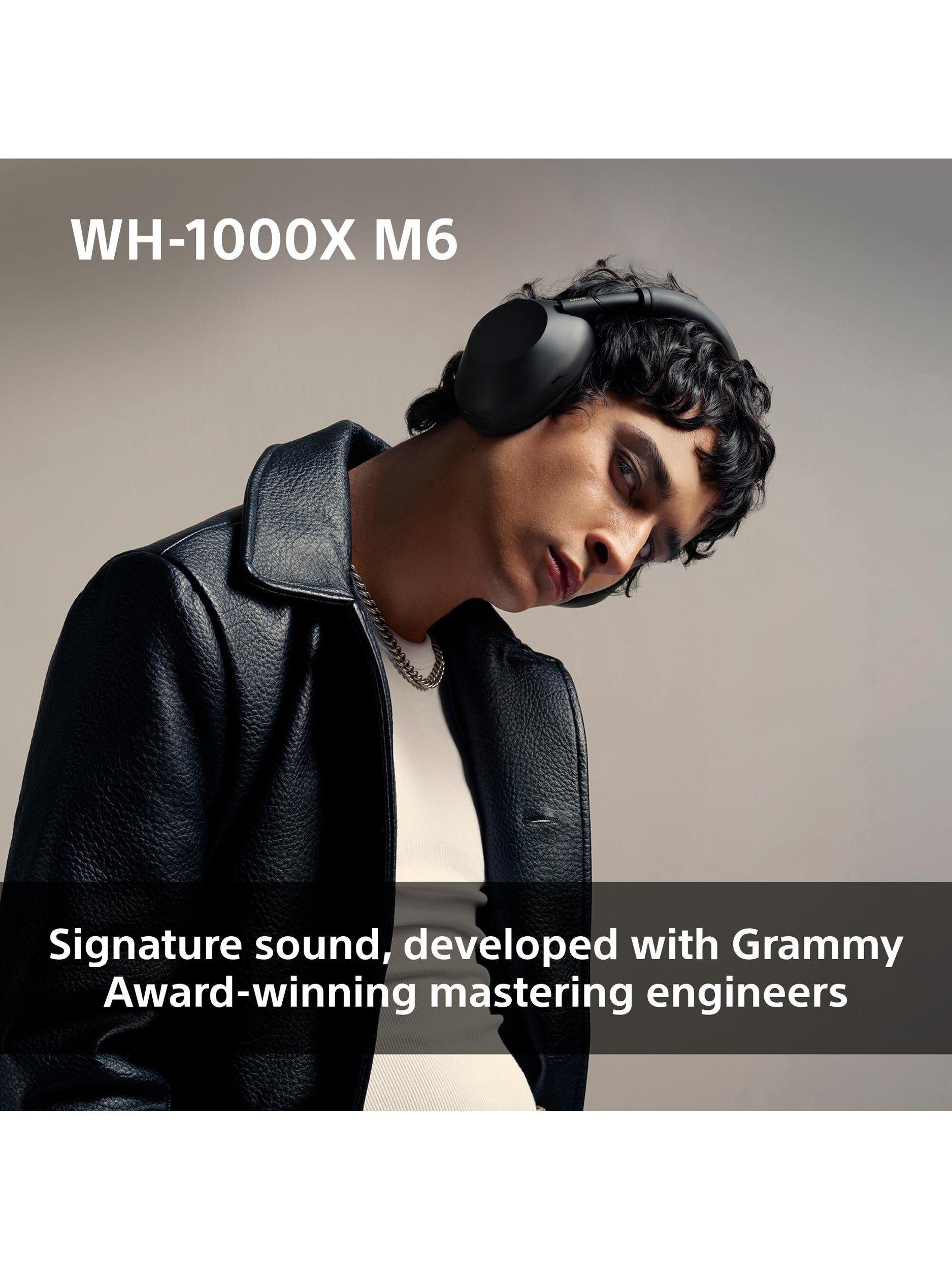 WH-1000XM6 Noise Cancelling Wireless Bluetooth High Resolution Audio Over-Ear Headphones with Mic/Remote