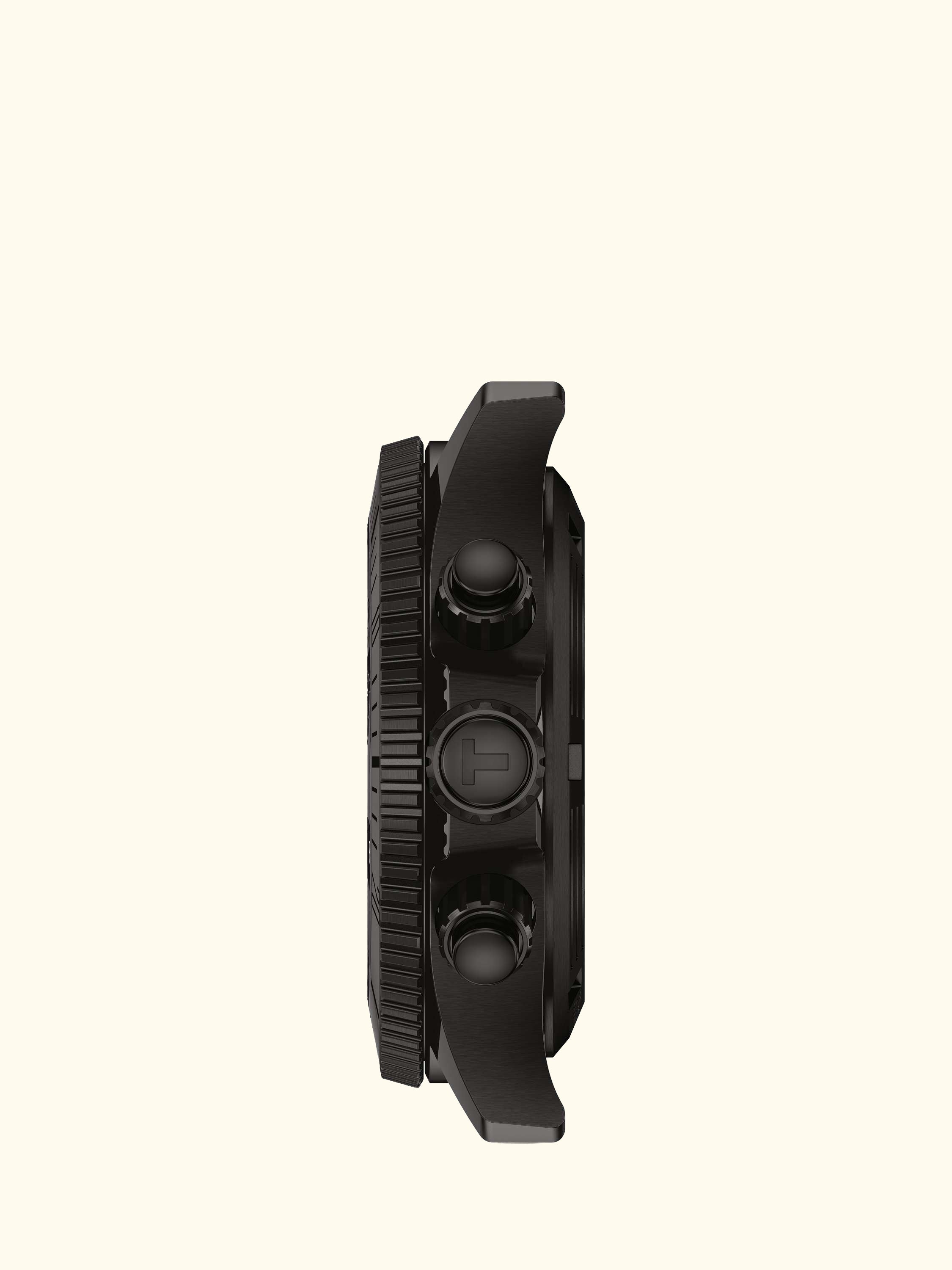 T1202173306100 Seastar Unisex Quartz Chronograph Bracelet Strap Watch, Black