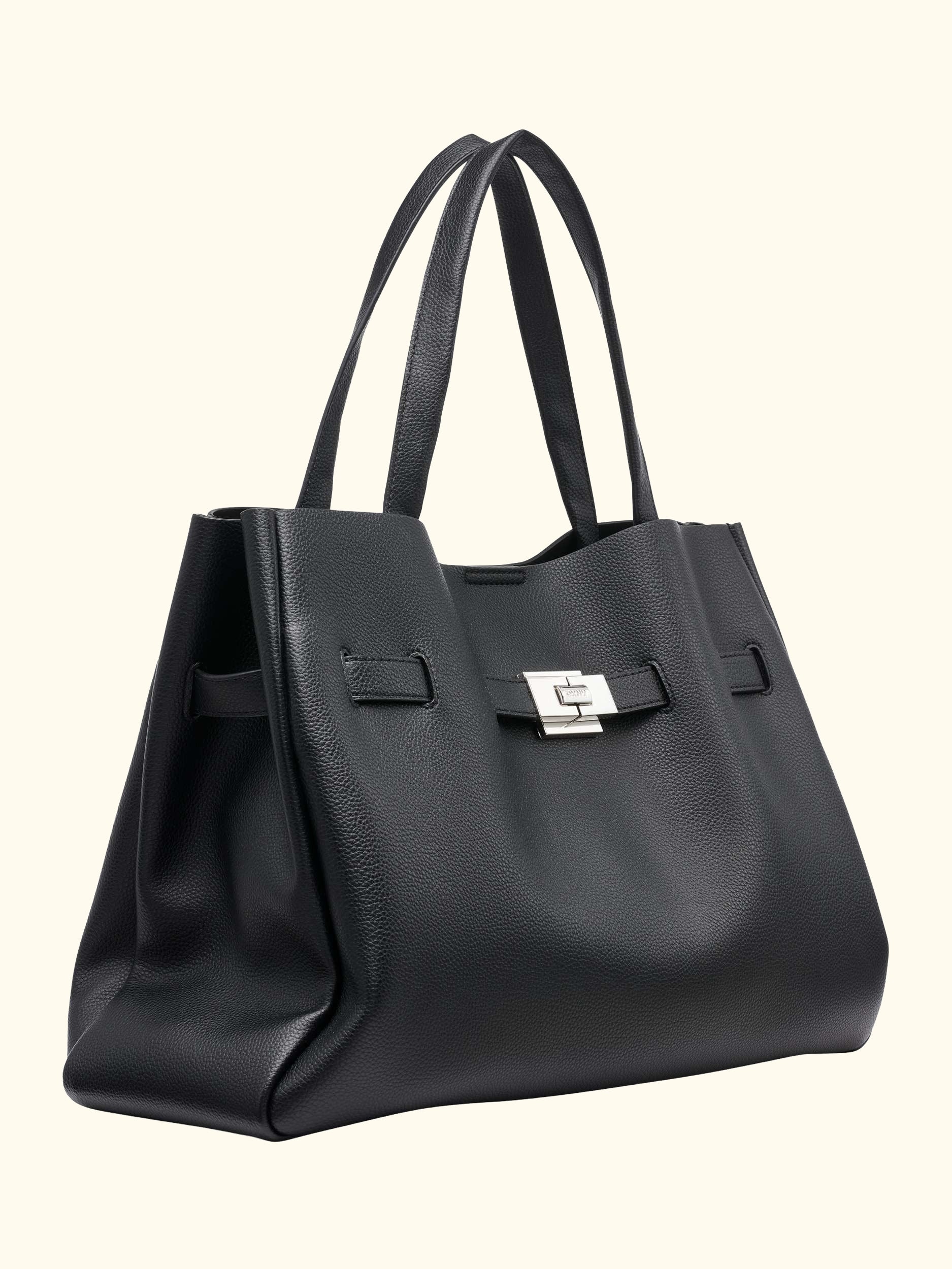 Bryar Large Satchel Bag, Black