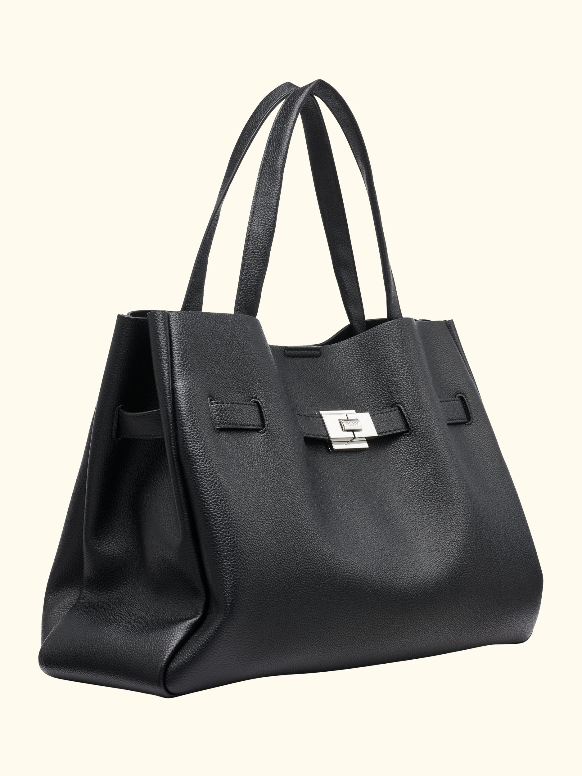 Bryar Large Satchel Bag, Black