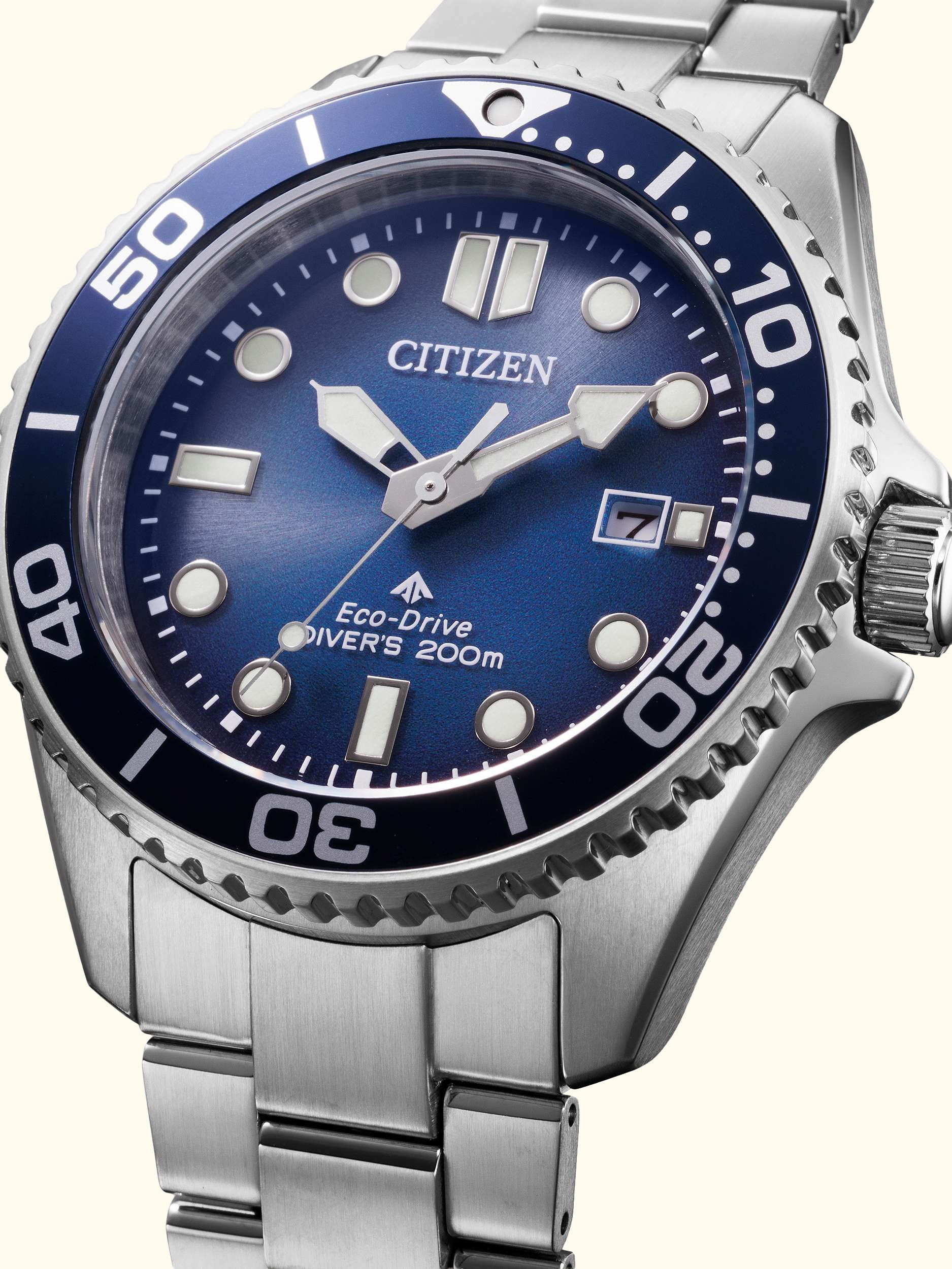 BN0260-54L Men's PROMASTER Diving Bracelet Strap Watch, Blue