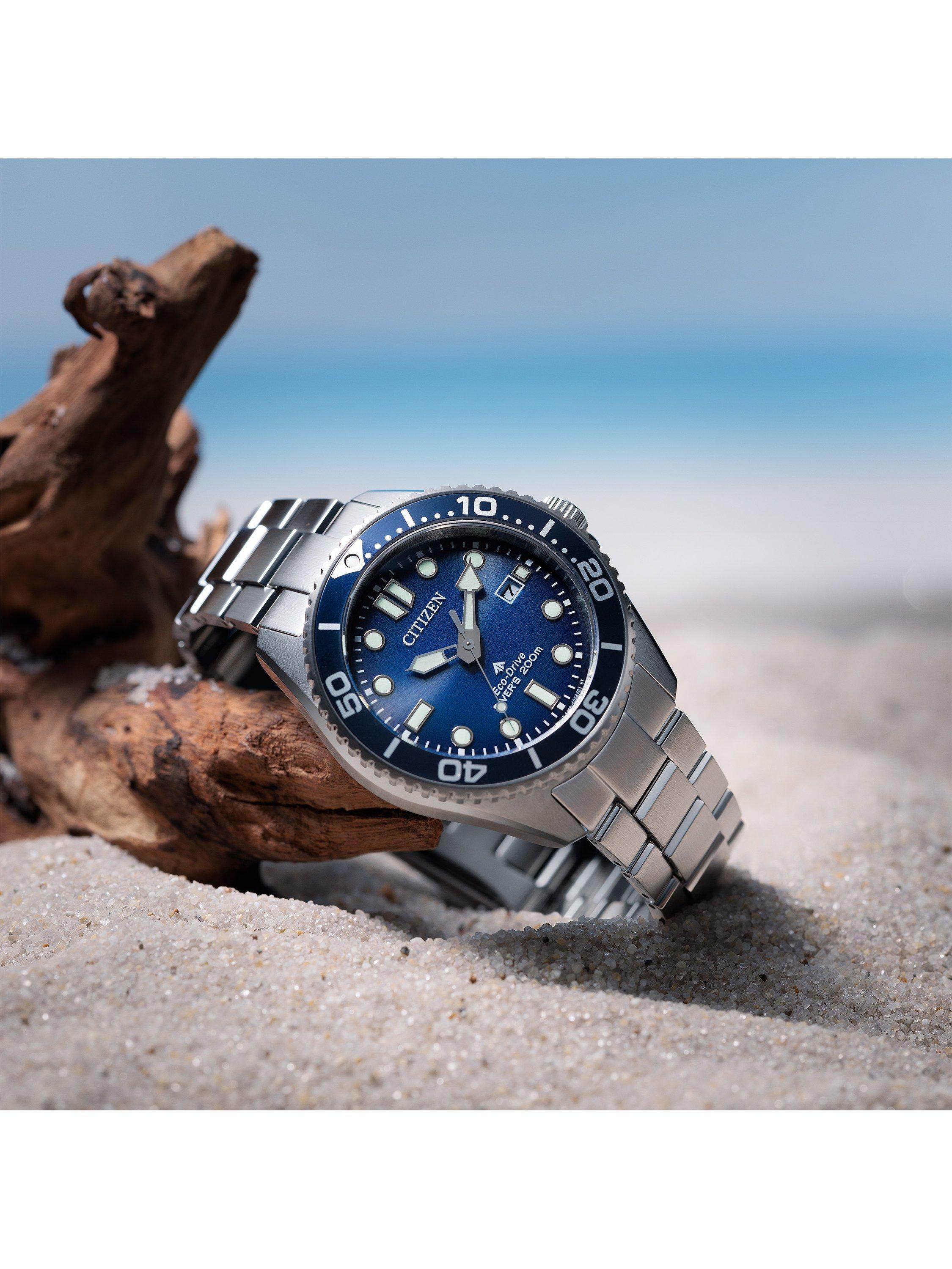 BN0260-54L Men's PROMASTER Diving Bracelet Strap Watch, Blue