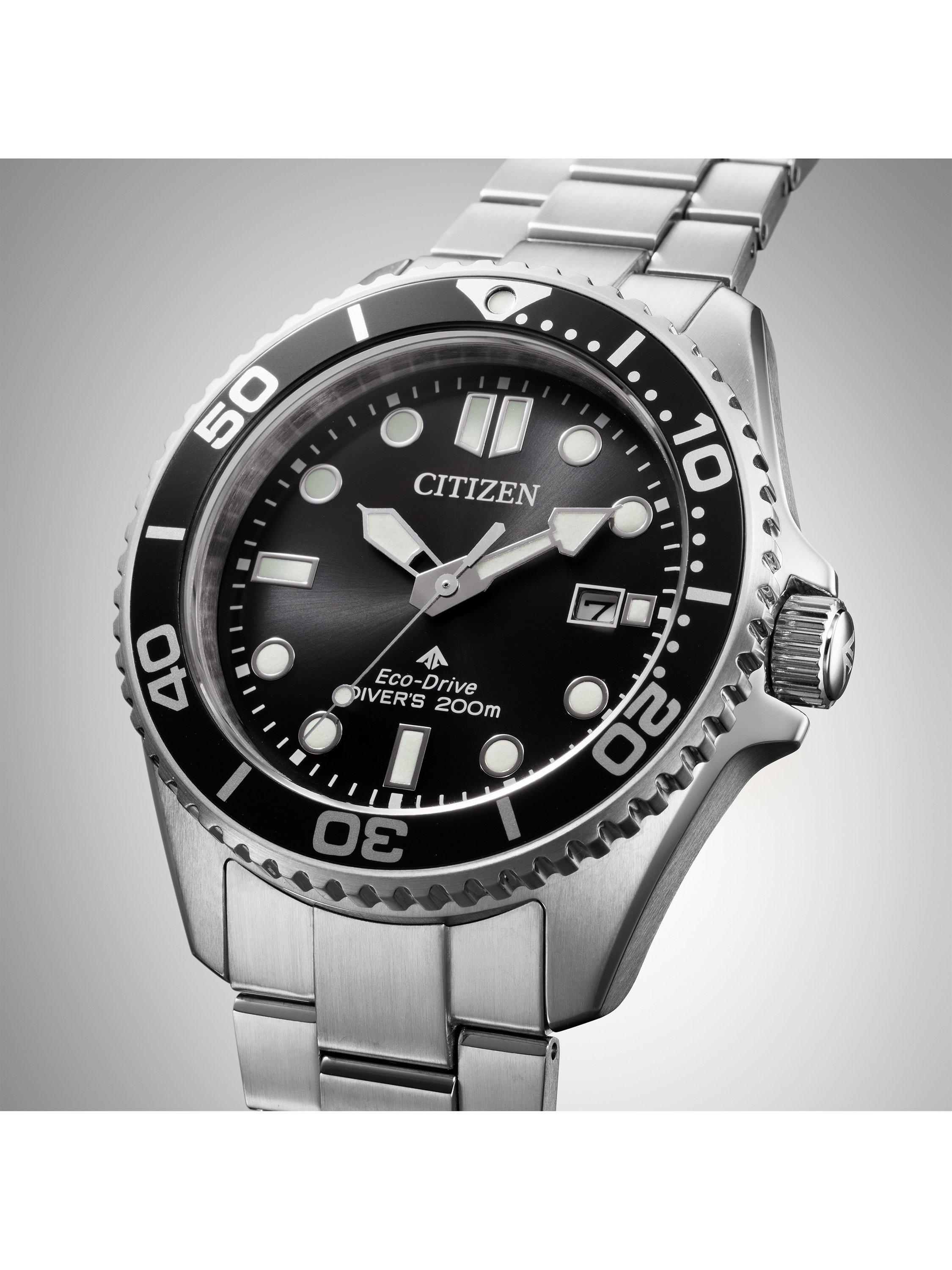 BN0261-51E Men's PROMASTER Diving Bracelet Strap Watch, Black