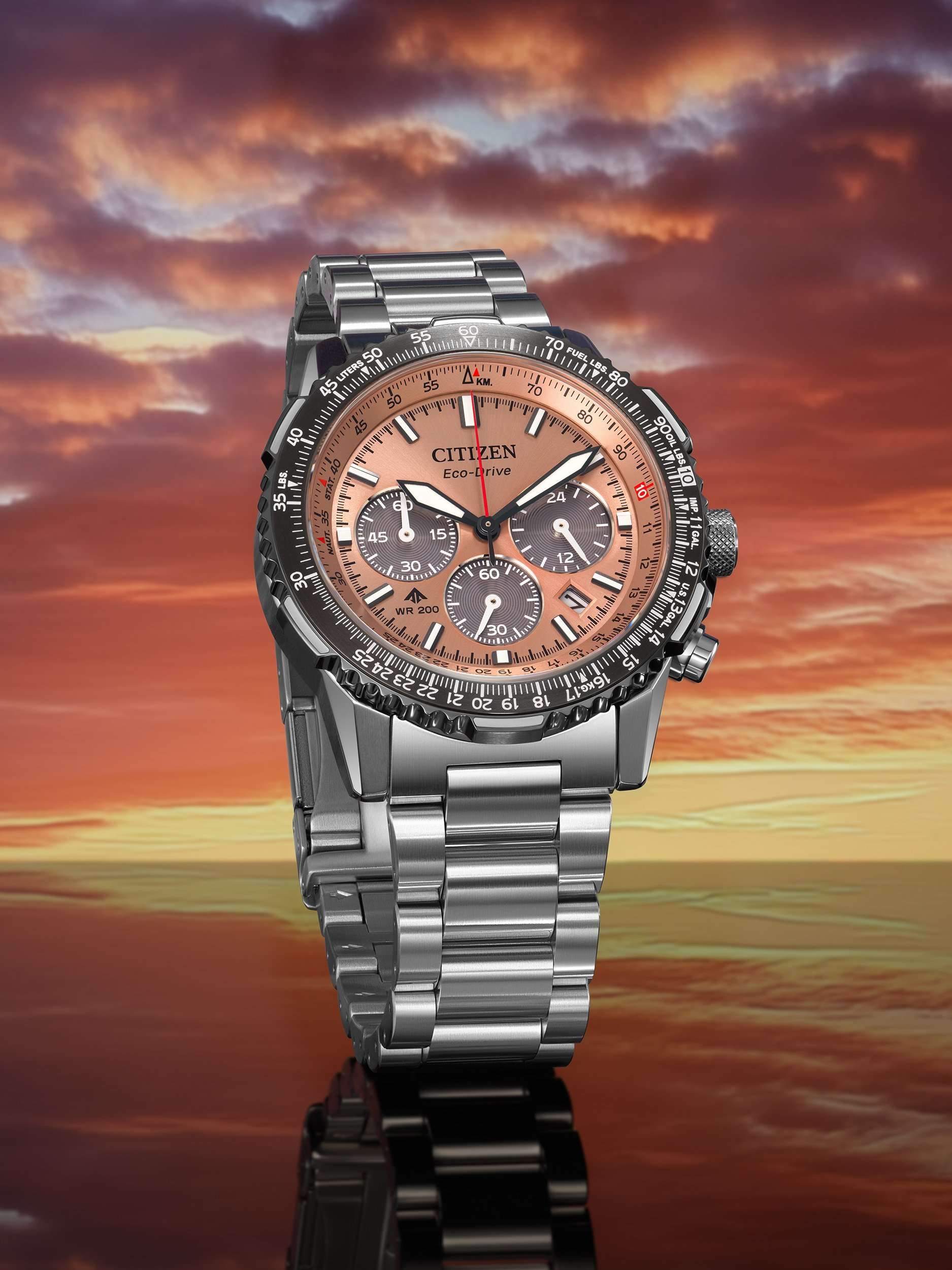CA4664-60W Men's Promaster Air Navihawk Bracelet Strap Watch