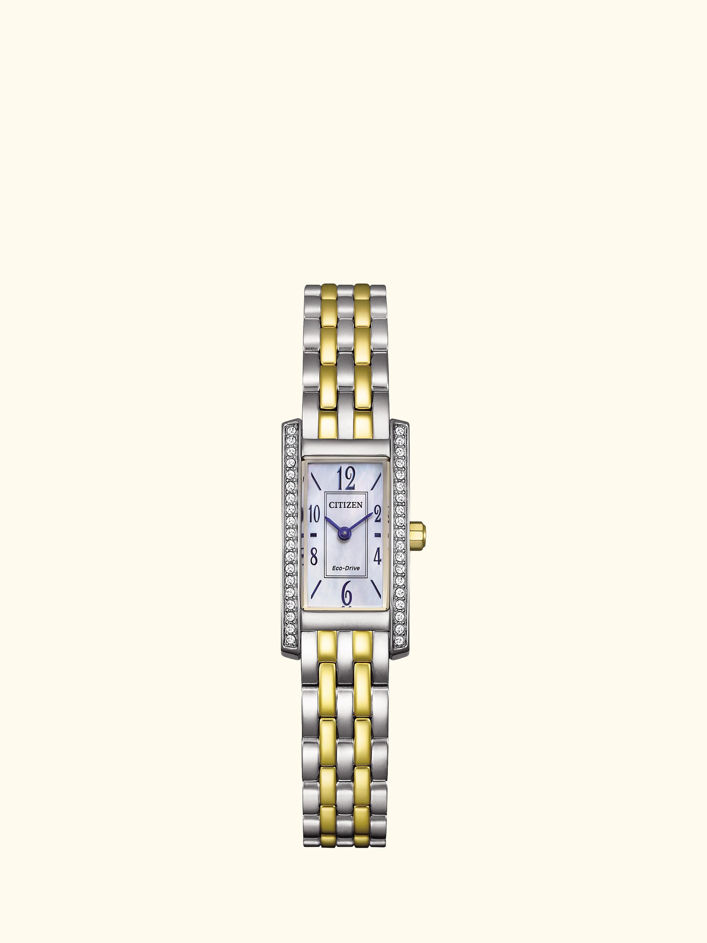 EG7114-53D Women's Petite Palidoro Bracelet Strap Watch, Two Tone