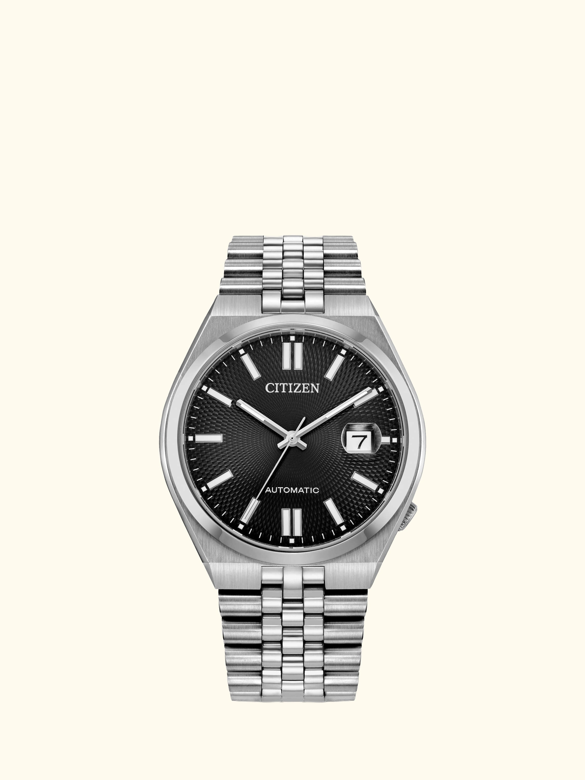 NK0020-55E Unisex TSUYOSA 60 Bracelet Strap Watch, Black