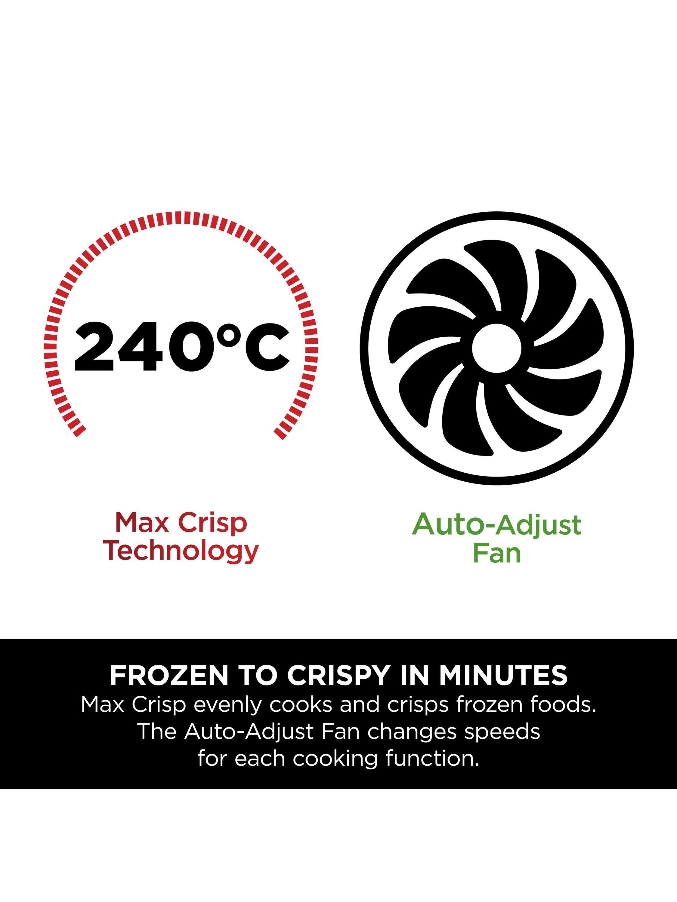 DZ300UK Dual Zone Air Fryer, 7.6L, Grey