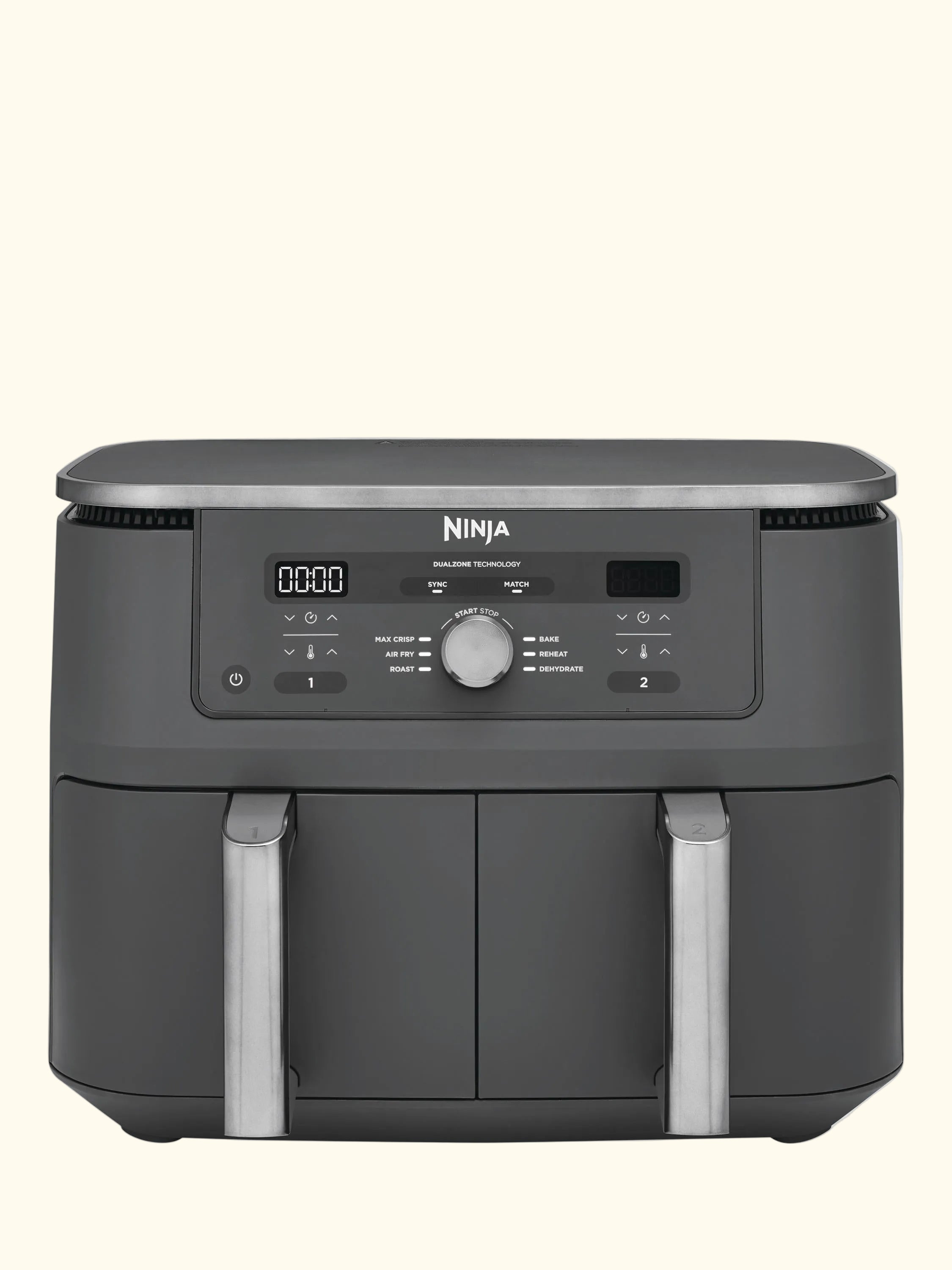 DZ400UK Dual Zone Air Fryer, 9.5L, Grey