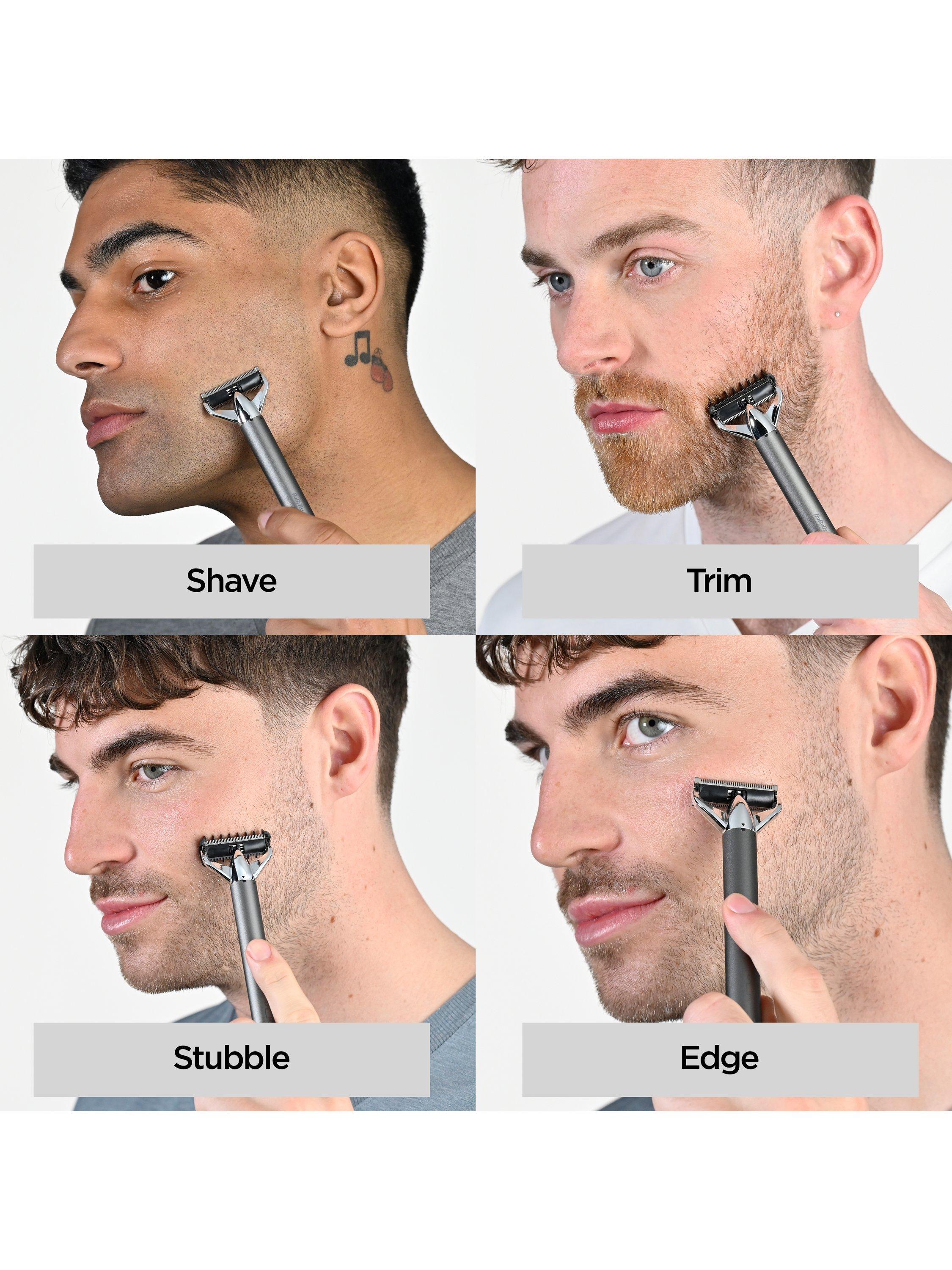 Super-X Metal Series X-Blade Beard & Stubble Trimmer, Chrome