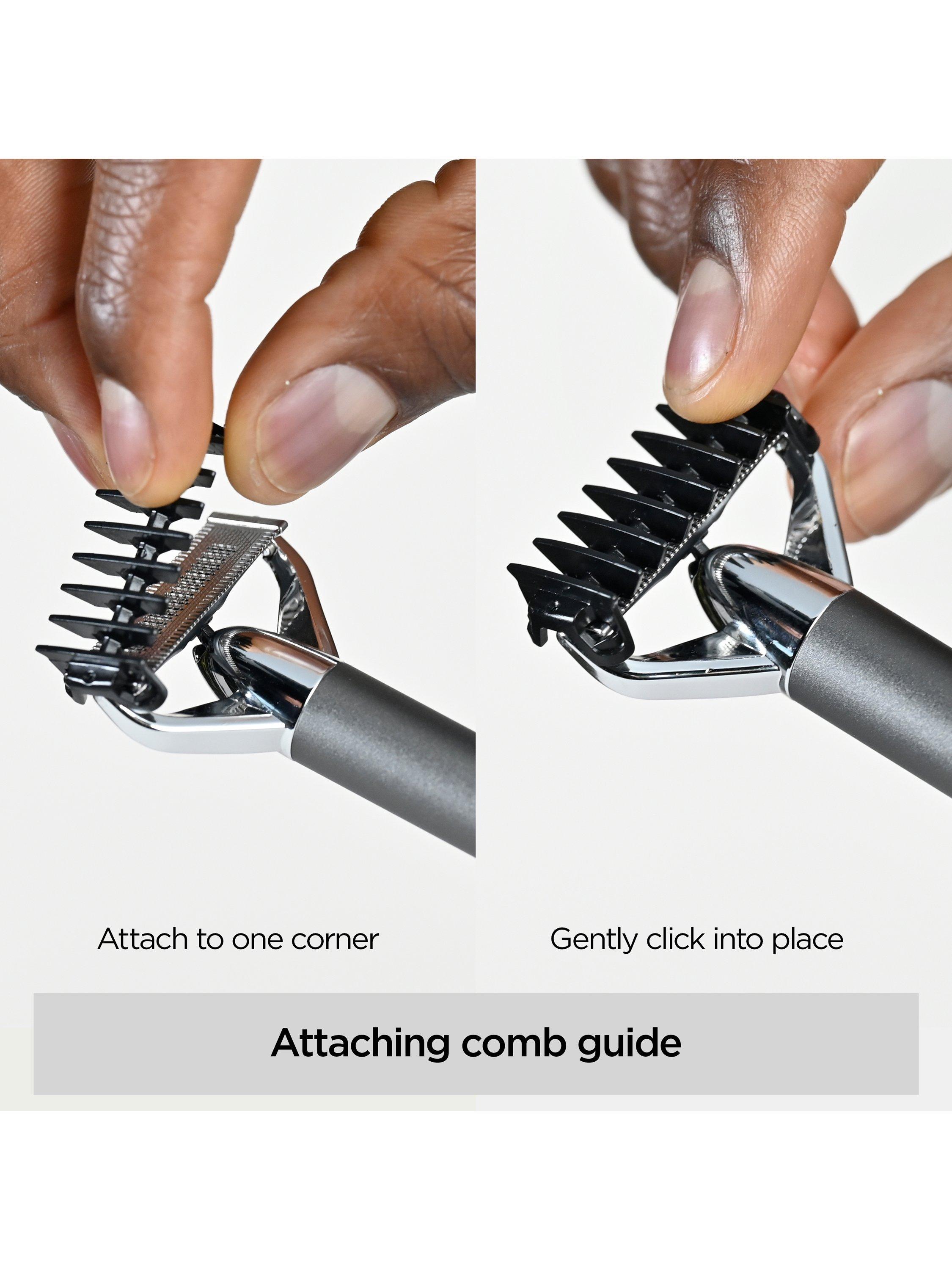 Super-X Metal Series X-Blade Beard & Stubble Trimmer, Chrome