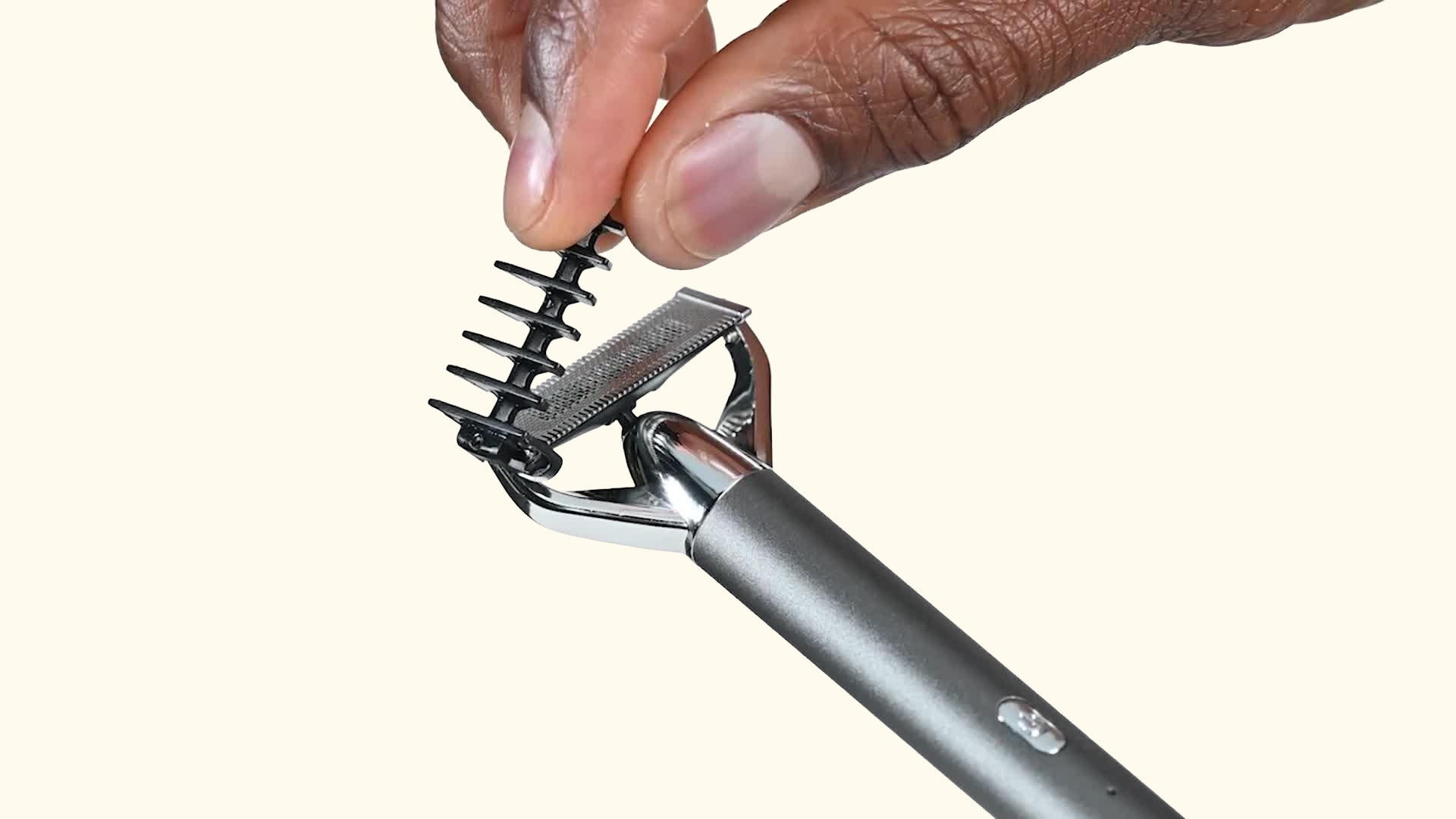 Super-X Metal Series X-Blade Beard & Stubble Trimmer, Chrome