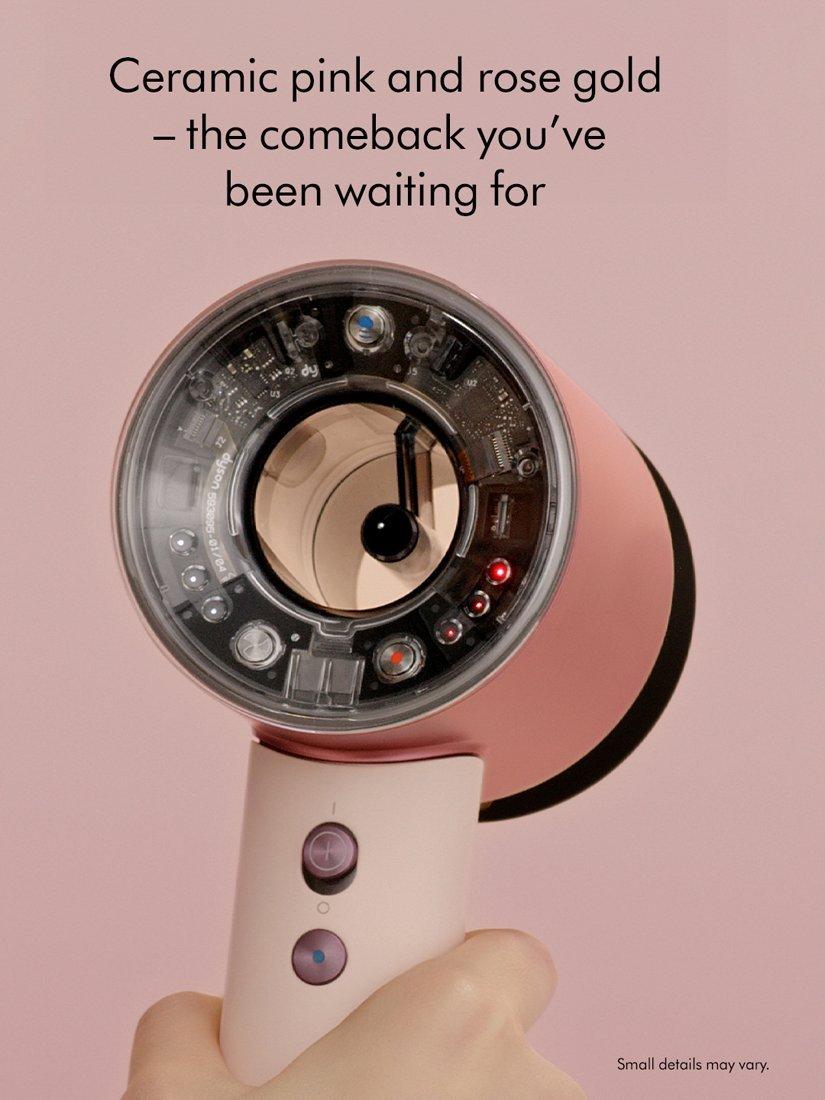 Supersonic Nural™ Curly to Coily Hair Dryer, Ceramic Pink