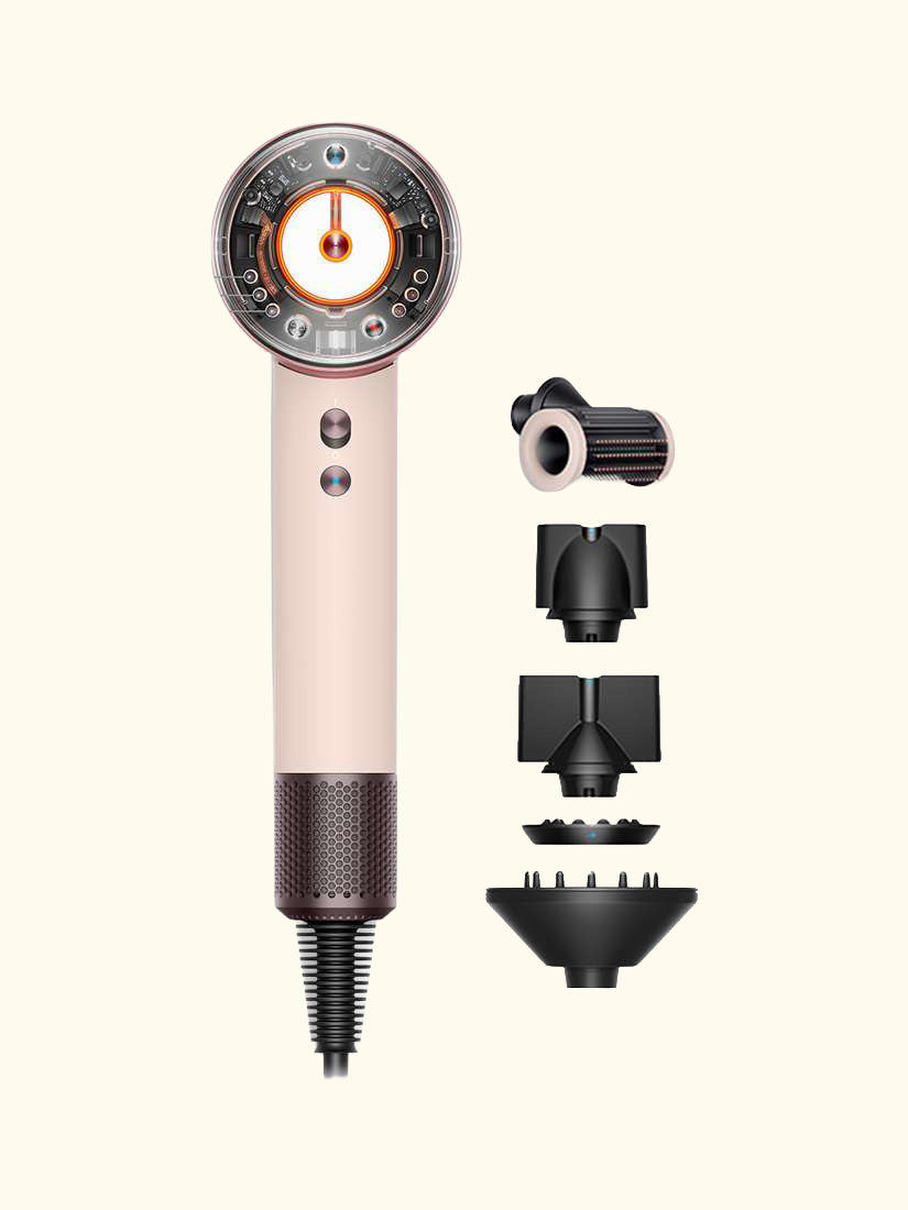 Supersonic Nural™ Straight+Wavy Hair Dryer, Ceramic Pink