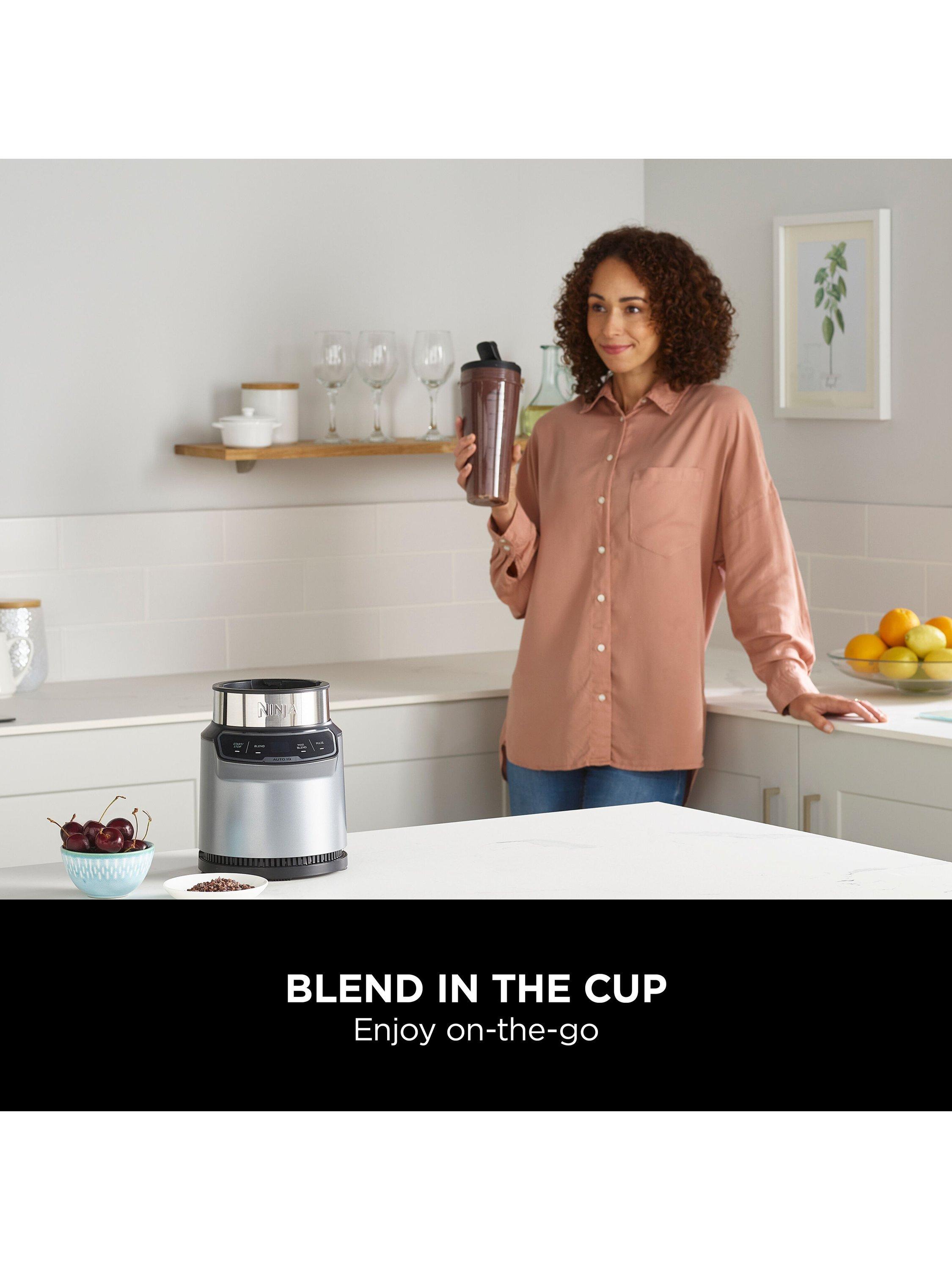 BN500UK Food Processor & Blender with Auto IQ, Silver
