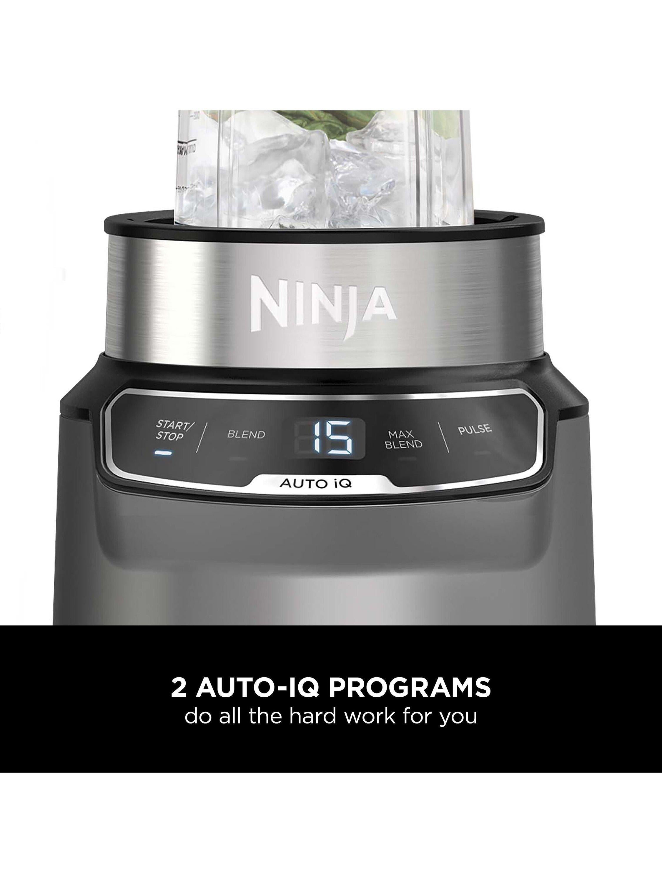 BN500UK Food Processor & Blender with Auto IQ, Silver