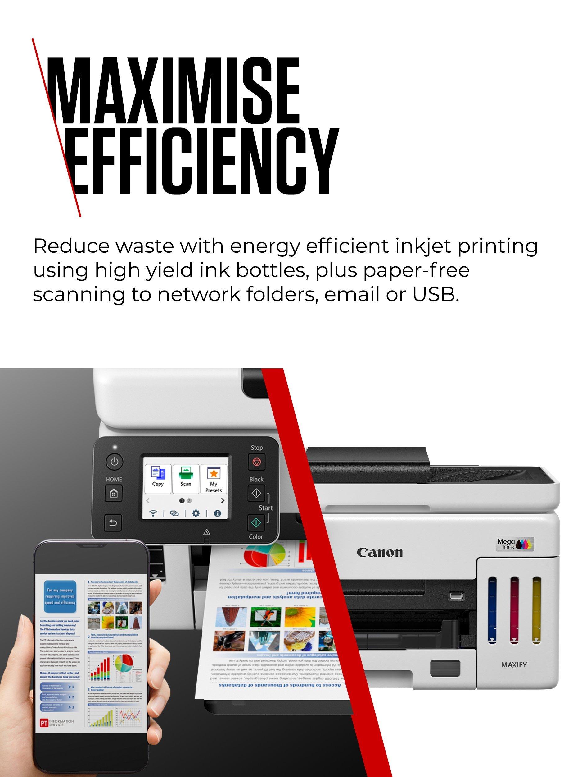 MAXIFY GX6150 All-In-One Wireless Wi-Fi Printer, White