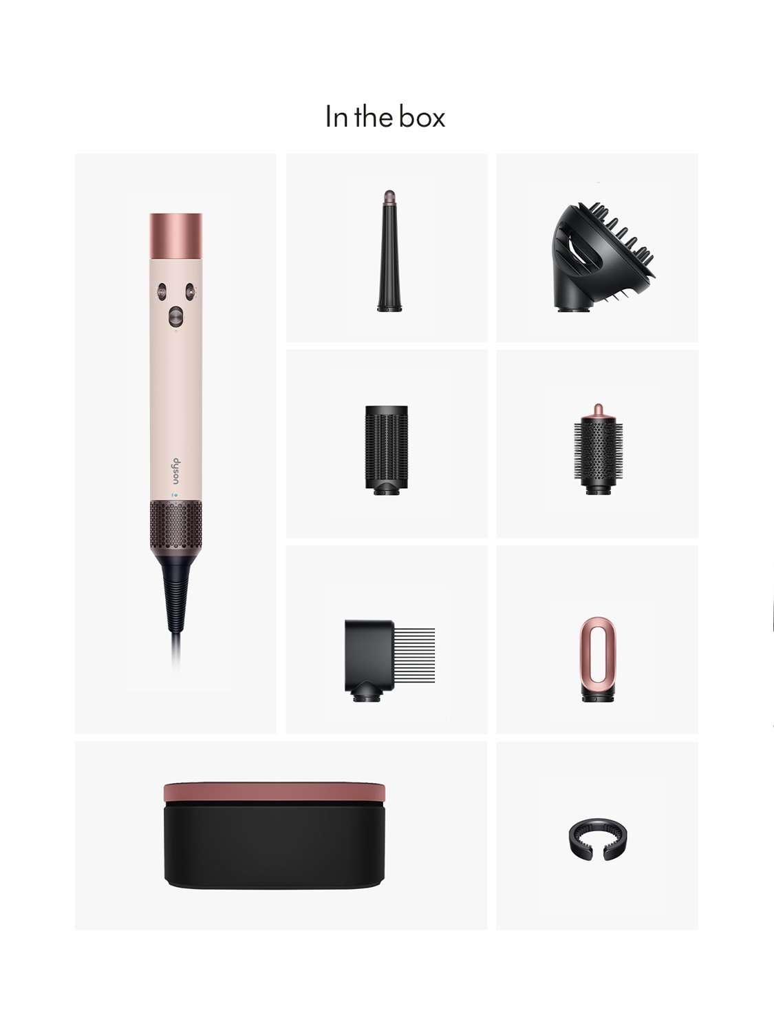 Airwrap™ i.d Hair Styler with Diffuser, Ceramic Pink
