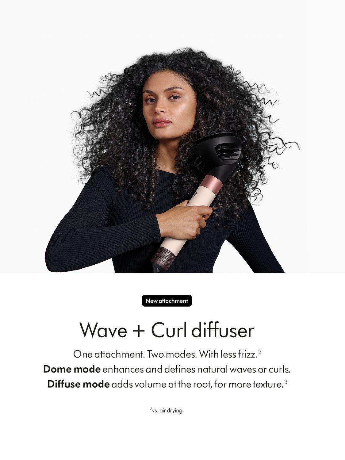 Airwrap™ i.d Hair Styler with Diffuser, Ceramic Pink