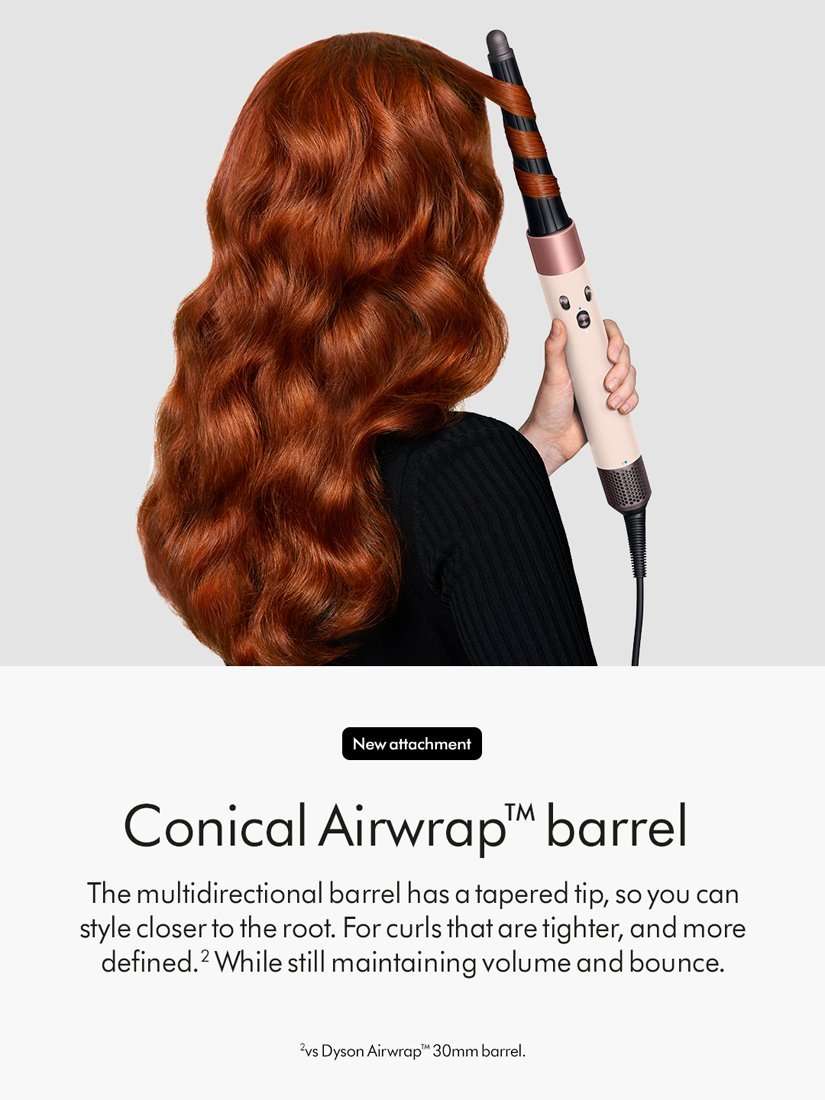 Airwrap i.d.™ Straight+Wavy Hair Styler, Ceramic Pink