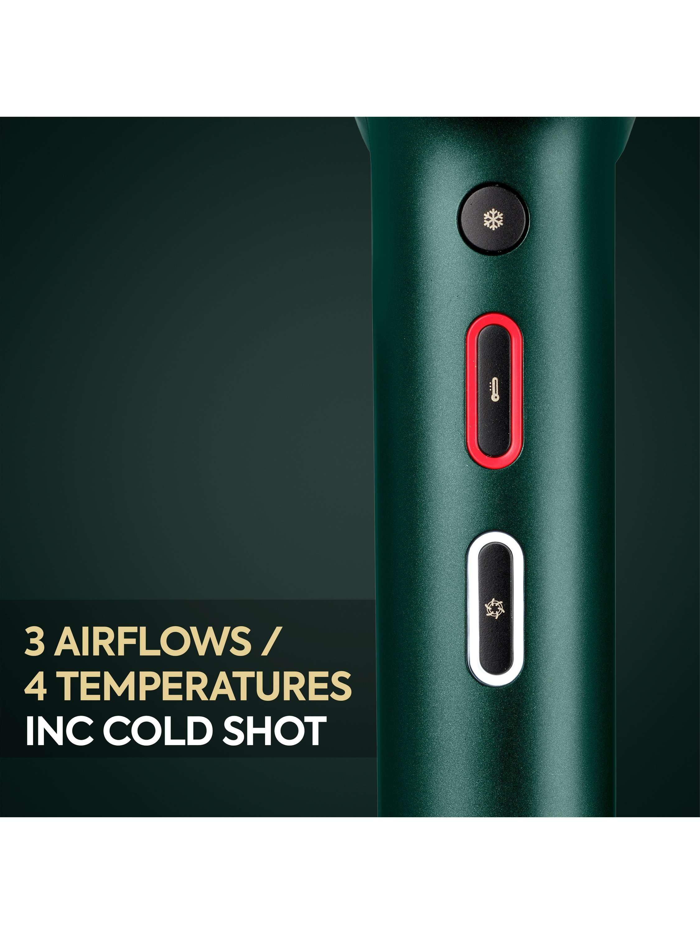 Air Power Pro Hair Dryer, Green