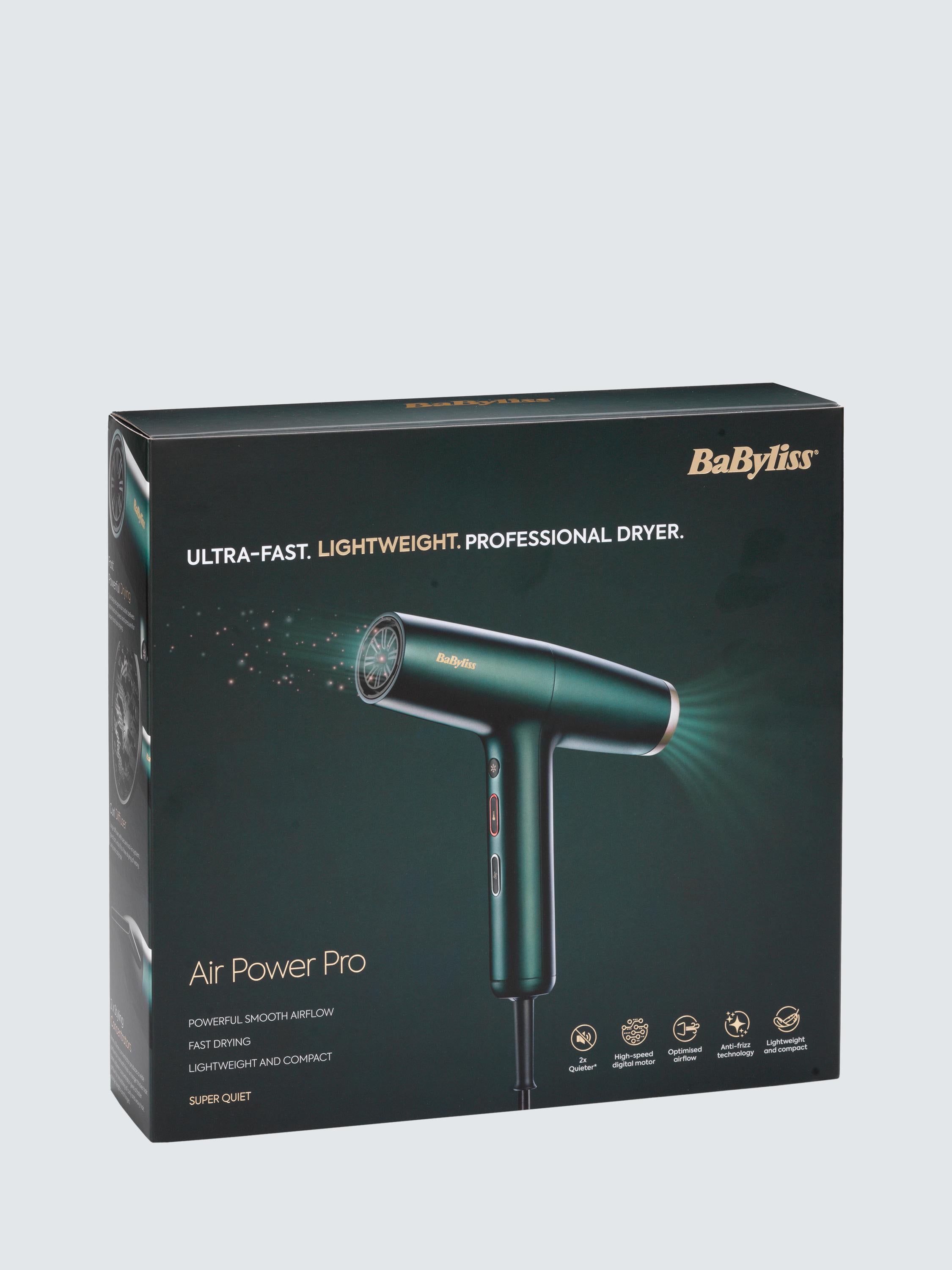 Air Power Pro Hair Dryer, Green