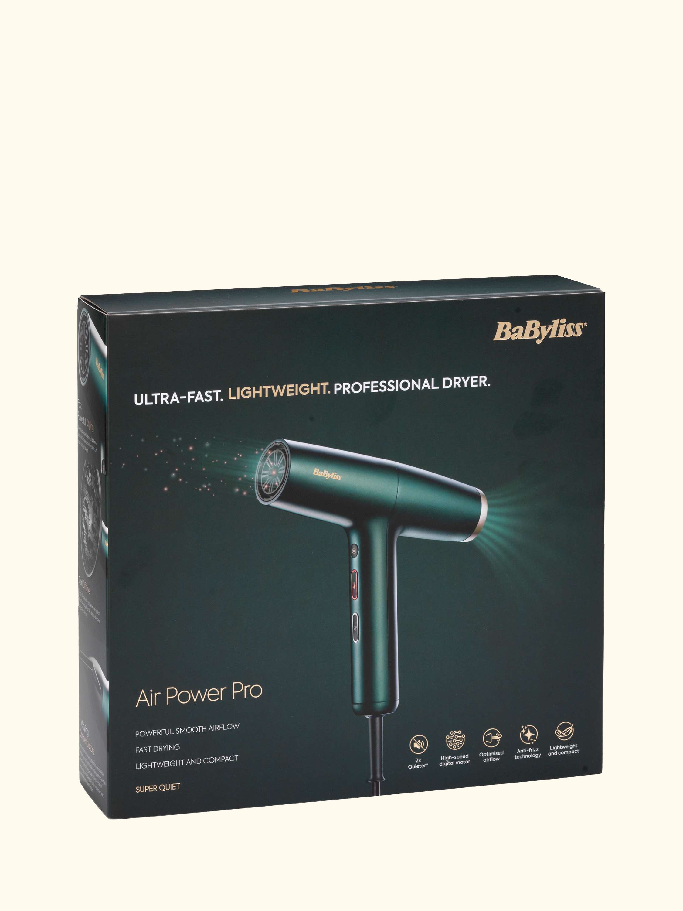 Air Power Pro Hair Dryer, Green
