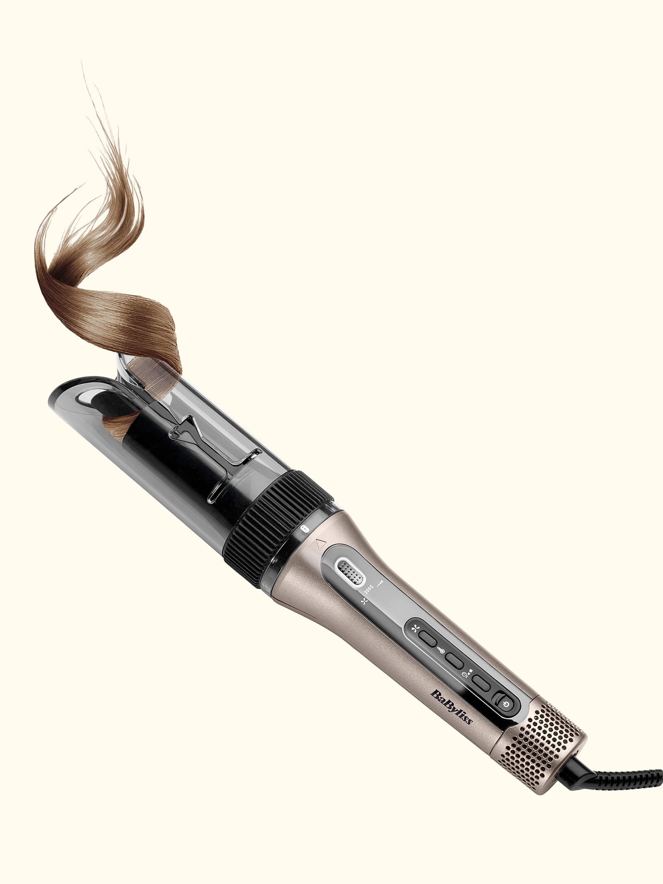 Style Secret Air Automatic Rotating Curler & Waver, Silver