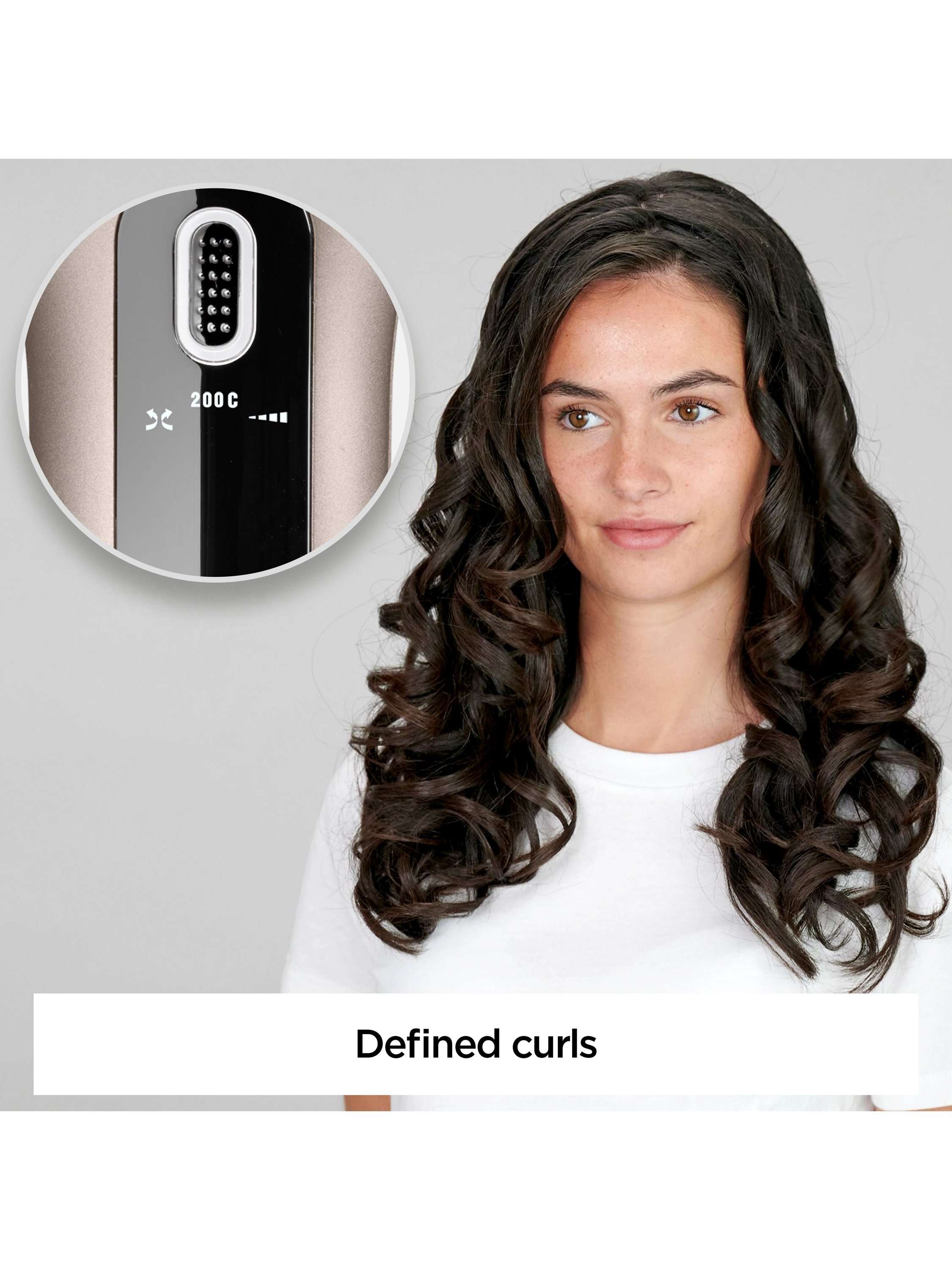 Style Secret Air Automatic Rotating Curler & Waver, Silver
