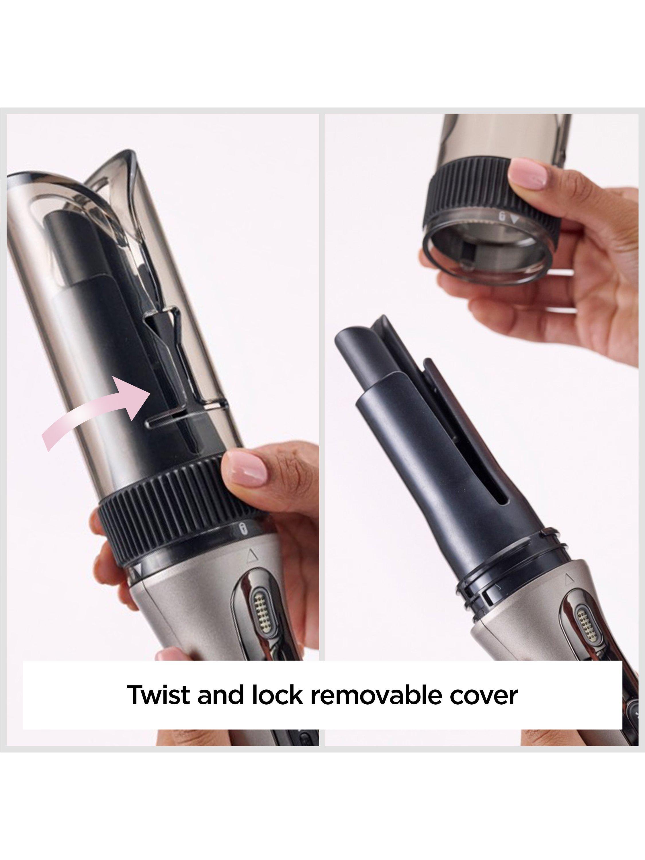 Style Secret Air Automatic Rotating Curler & Waver, Silver