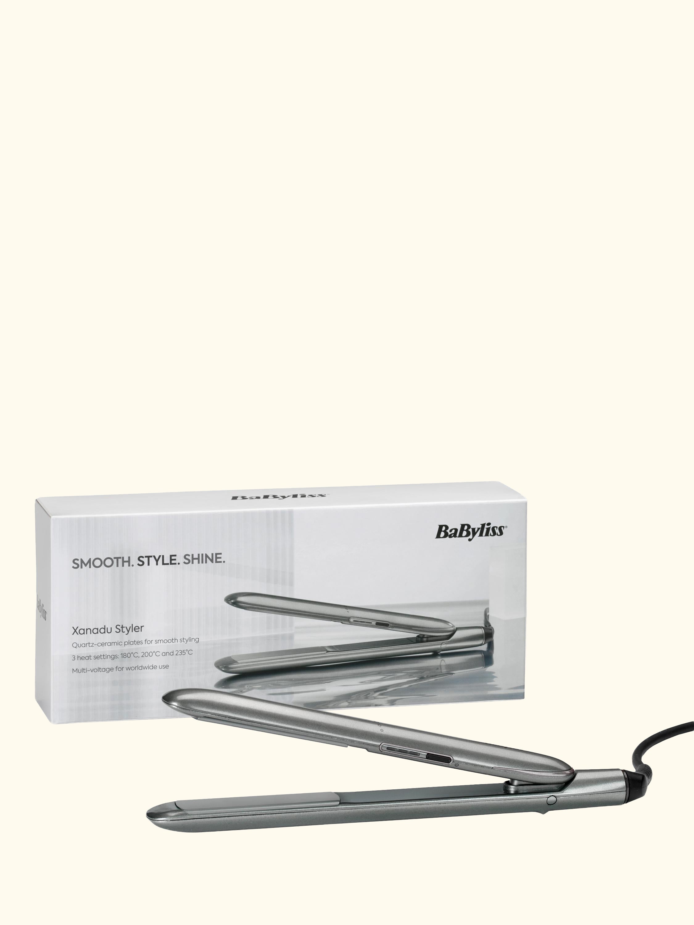 Xanadu Styler Hair Straighteners, Green