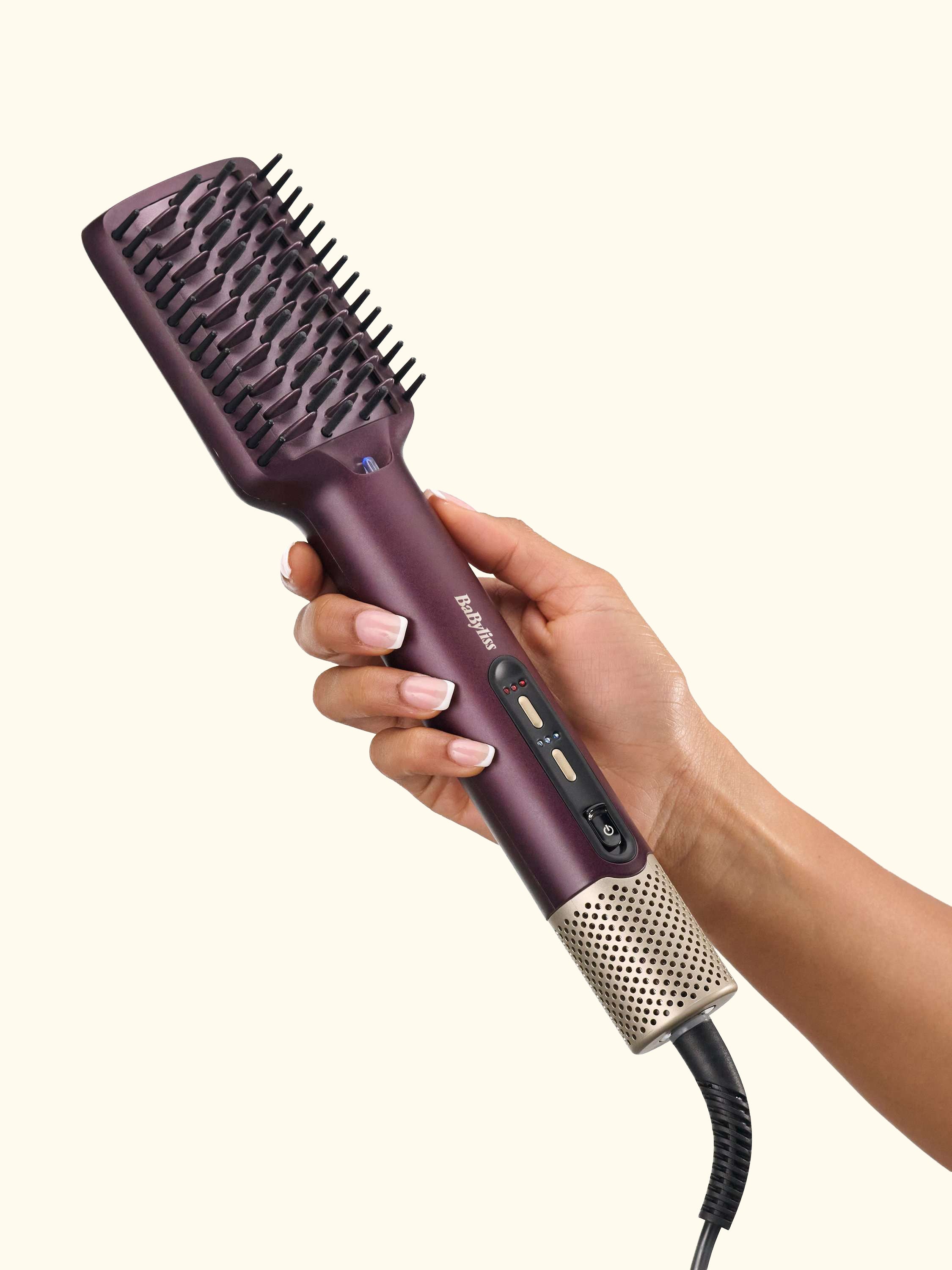 Air Power Smooth Hair Styler, Purple