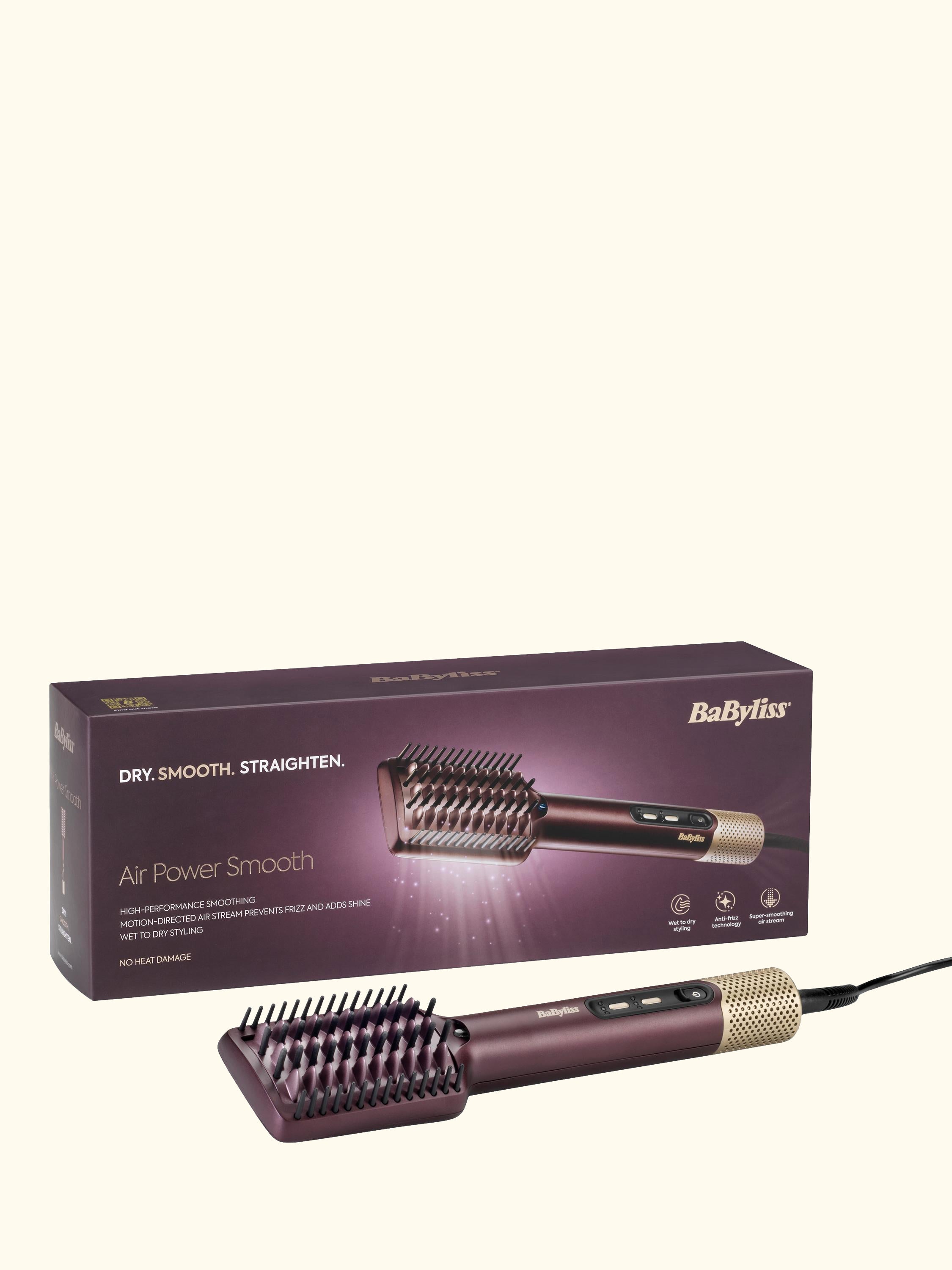 Air Power Smooth Hair Styler, Purple