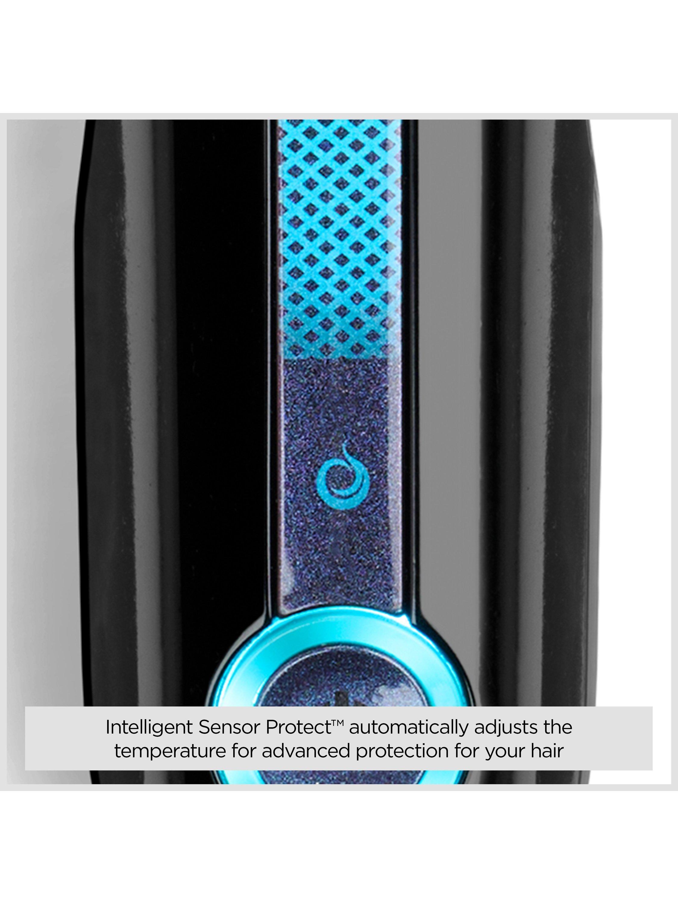 Sensor Protect Styler Intelligent Hair Straighteners, Black