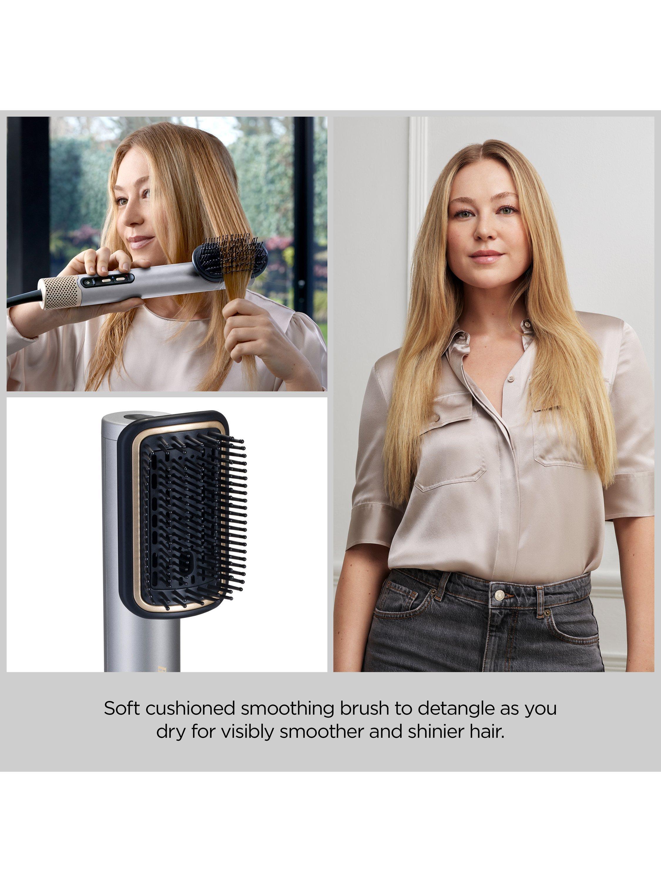 Air Wand Limited Edition Hair Dryer, Smoothing & Volumising All-in-One, Silver
