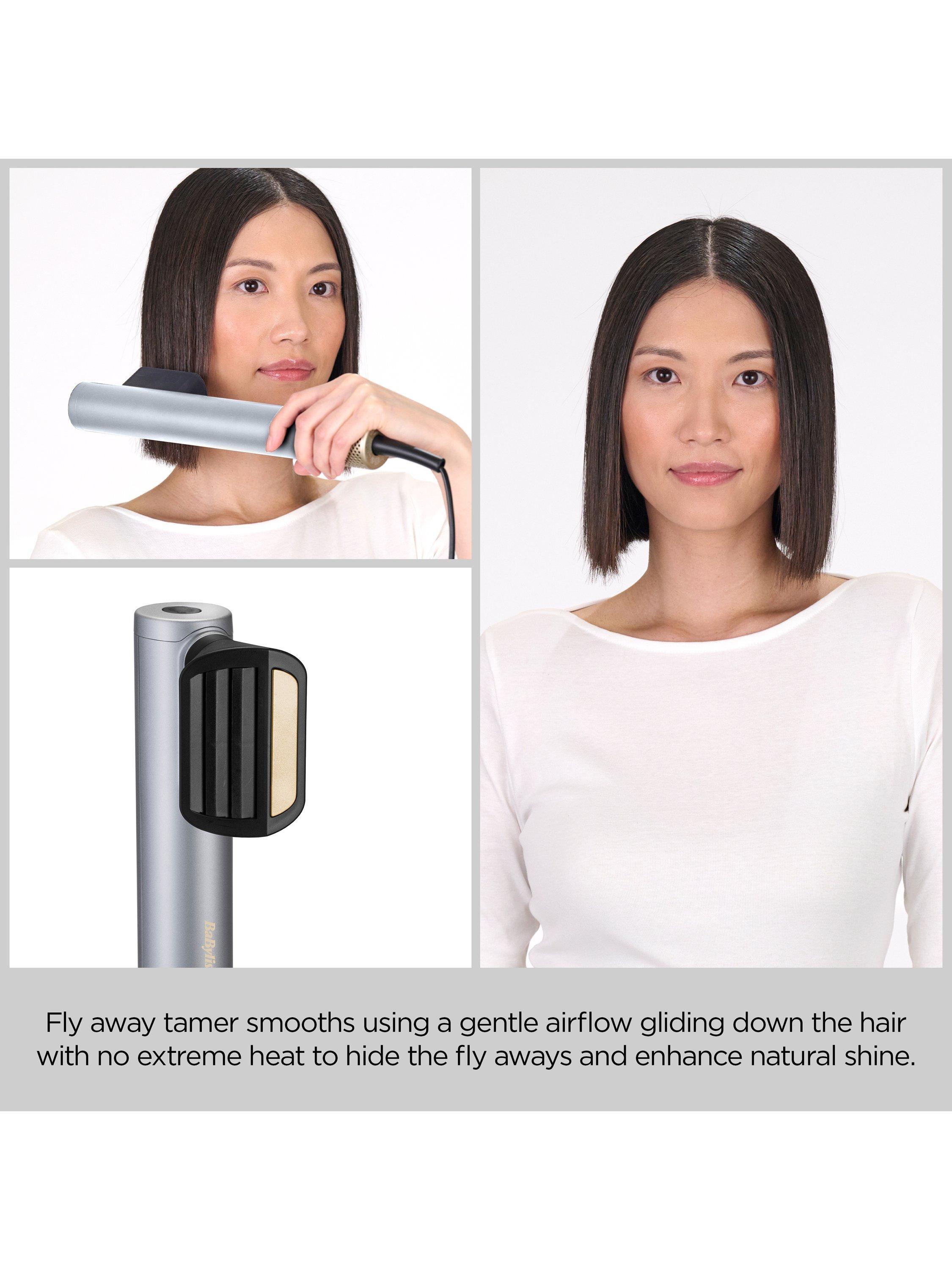 Air Wand Limited Edition Hair Dryer, Smoothing & Volumising All-in-One, Silver