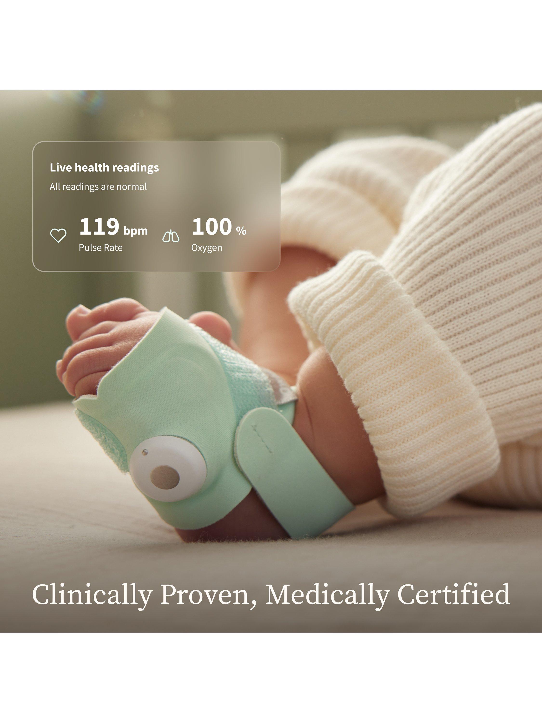 Dream Duo Sock & Dream Sight Baby Monitor, Bedtime Blue