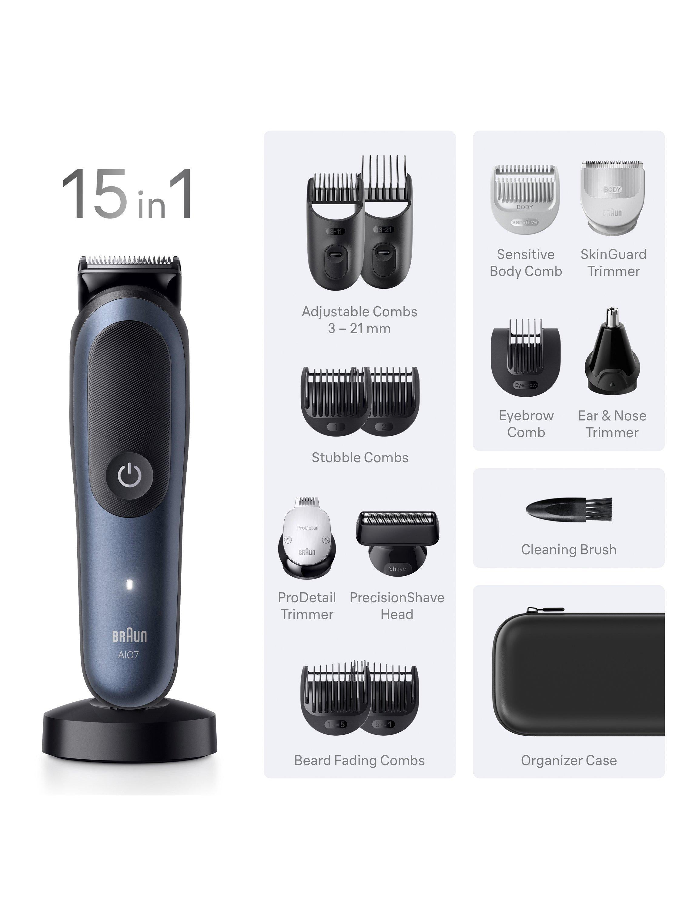 Series 7 15-in-1 Grooming Kit, Black