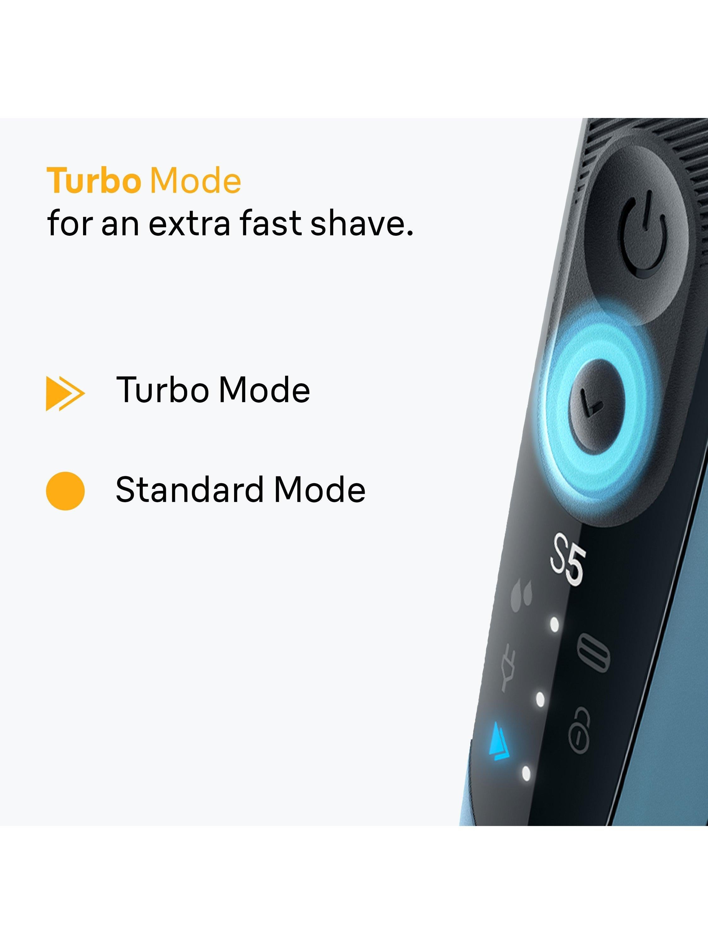 Series 5 52-A1000s Electric Shaver, Black