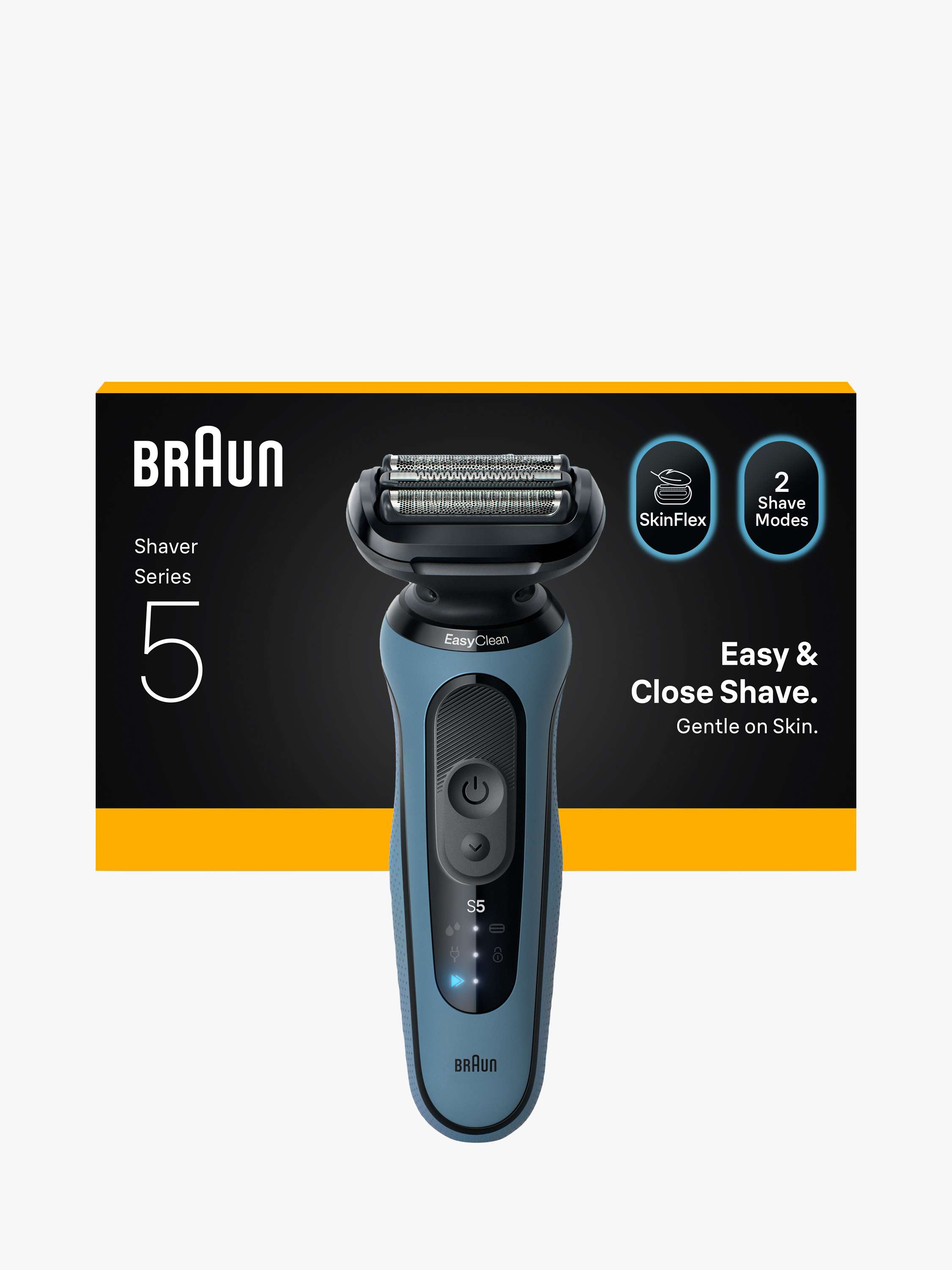 Series 5 52-A1000s Electric Shaver, Black